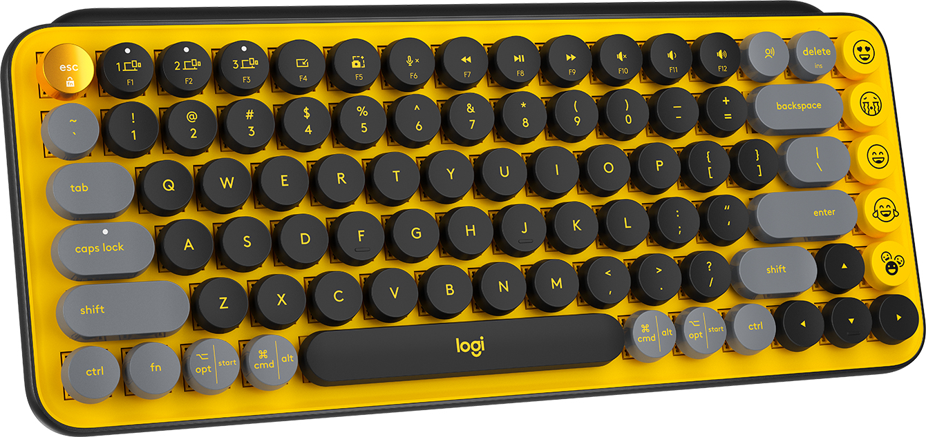 Logitech POP Keys - Tastatur - kabellos - Bluetooth