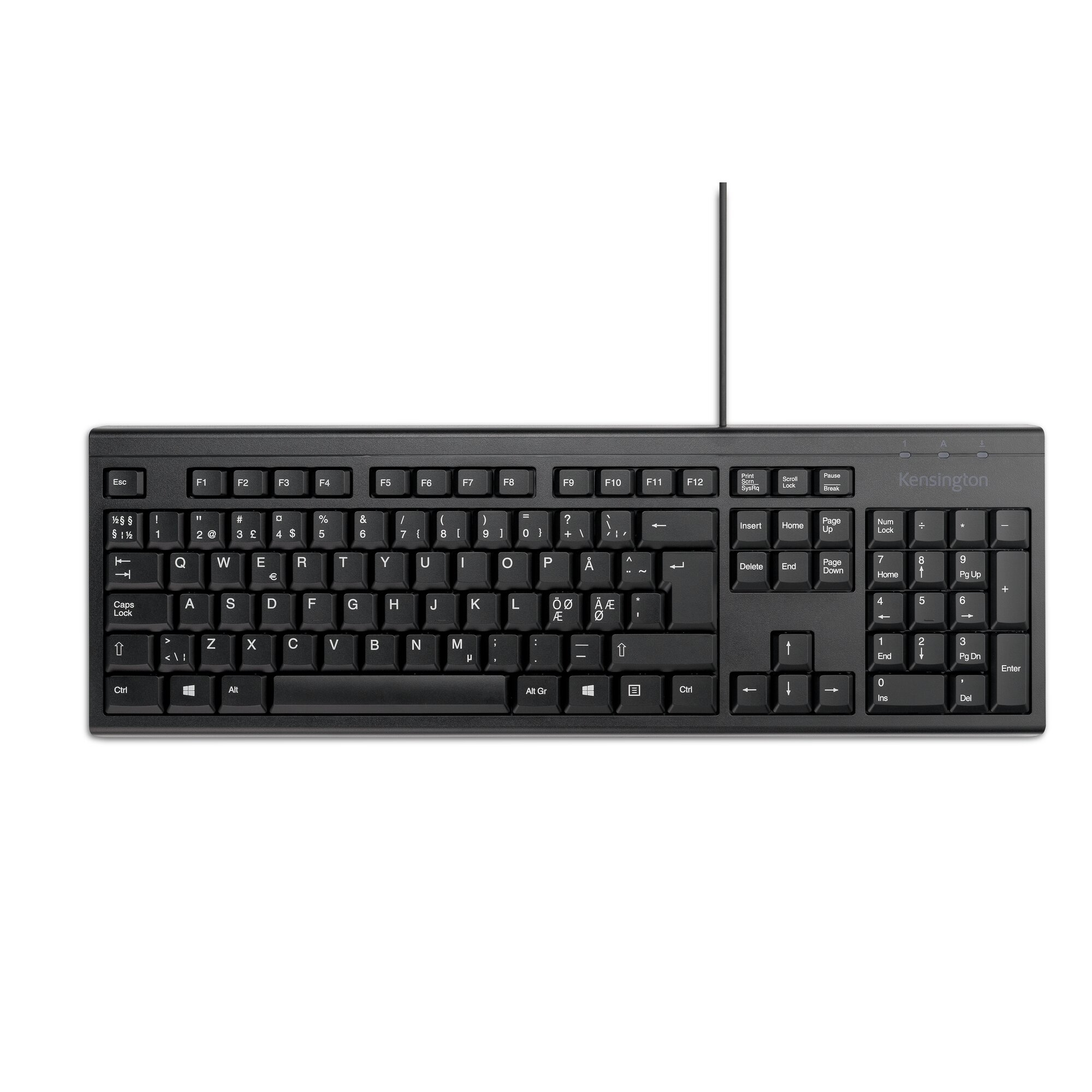 Kensington KB100 EQ - Tastatur - full size - USB