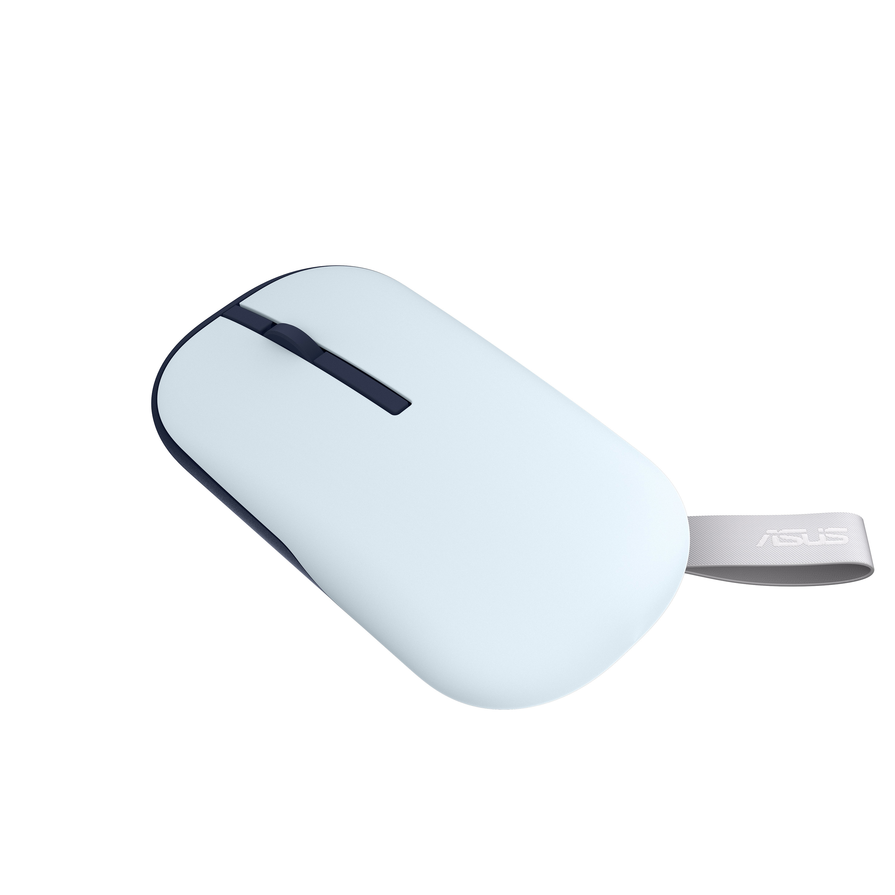 ASUS MD100 - Maus - rechts- und linkshändig - optisch - kabellos - 2.4 GHz, Bluetooth 5.0 LE - kabel