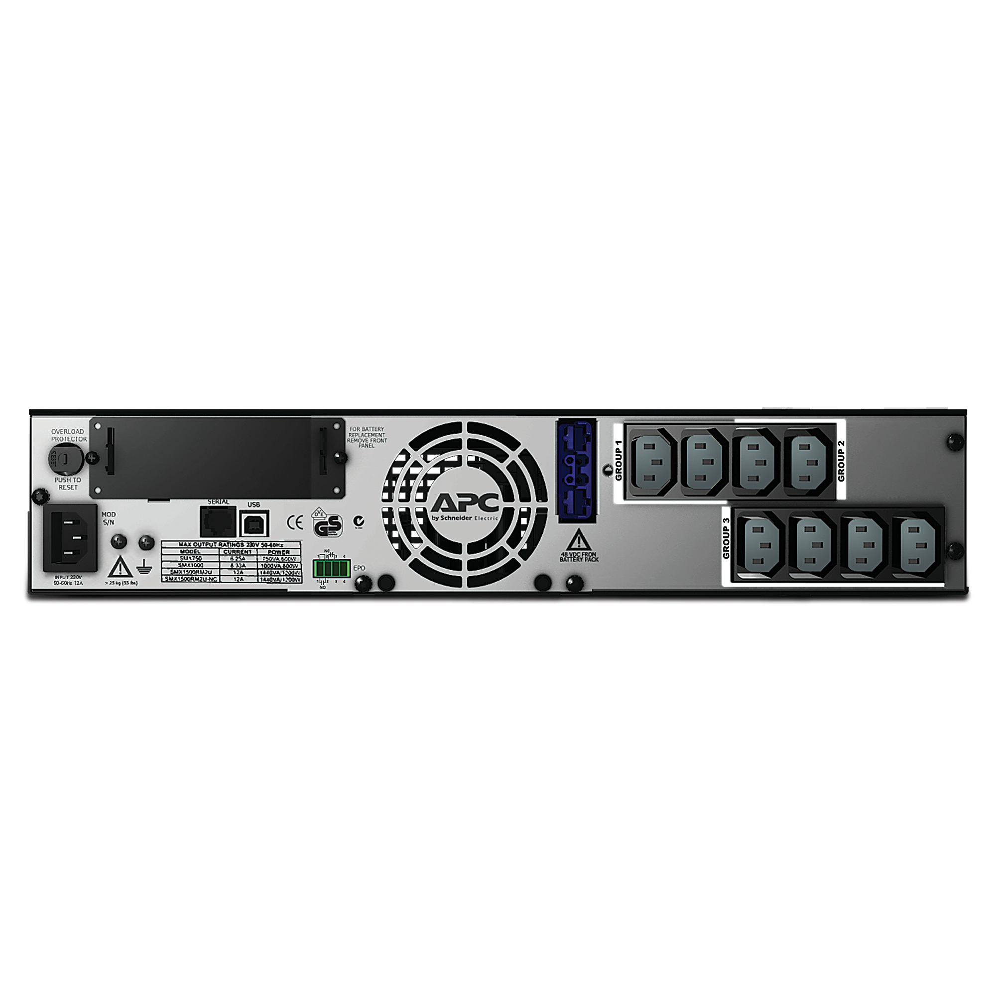 APC Smart-UPS X 1500 Rack/Tower LCD - USV (Rack - einbaufähig)