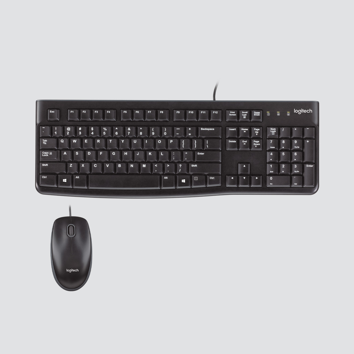 Logitech Desktop MK120 - Tastatur-und-Maus-Set
