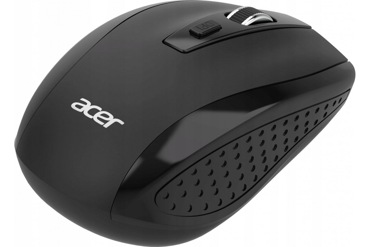Acer Wireless Mouse (MX202) - Maus - 6 Tasten - kabellos - 2.4 GHz - kabelloser Empfänger (USB)