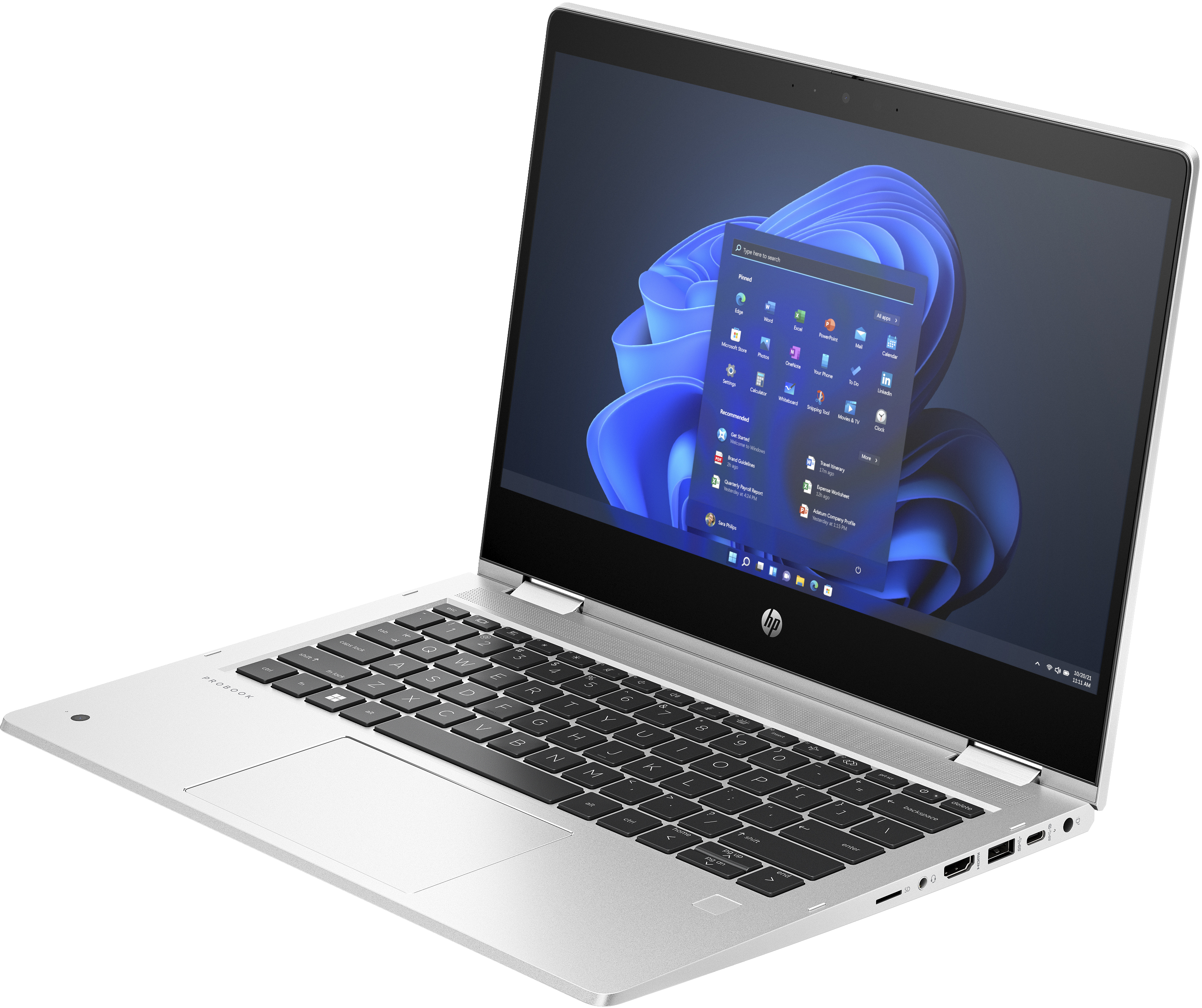 B-WARE - HP ProBook x360 435 G10, 13,3" FHD Touch, AMD Ryzen 5 7530U, 16GB RAM, 512GB SSD, Win11 Pro