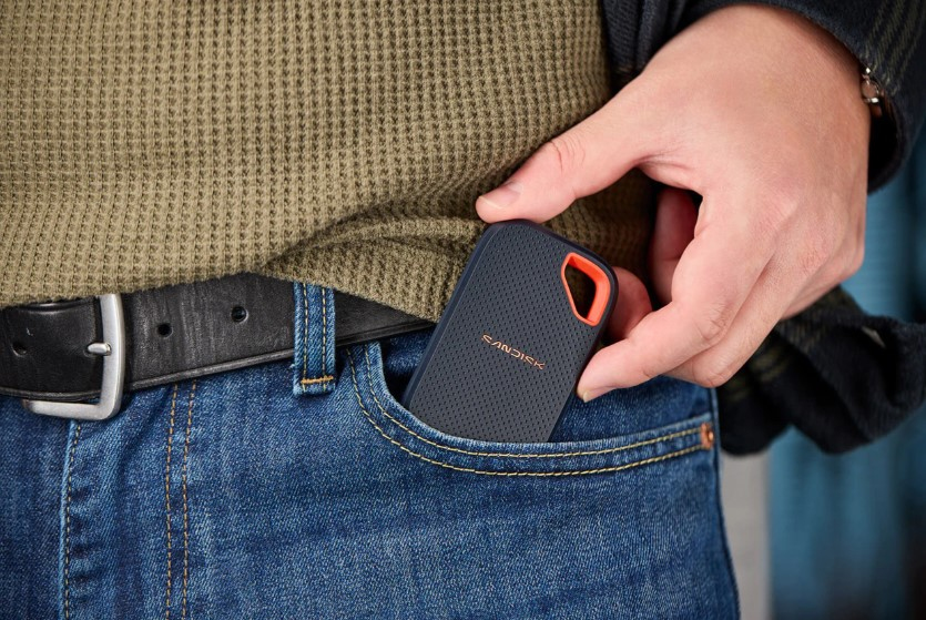 SanDisk Extreme Portable V3 - SSD - verschlüsselt - 2 TB - extern (tragbar)