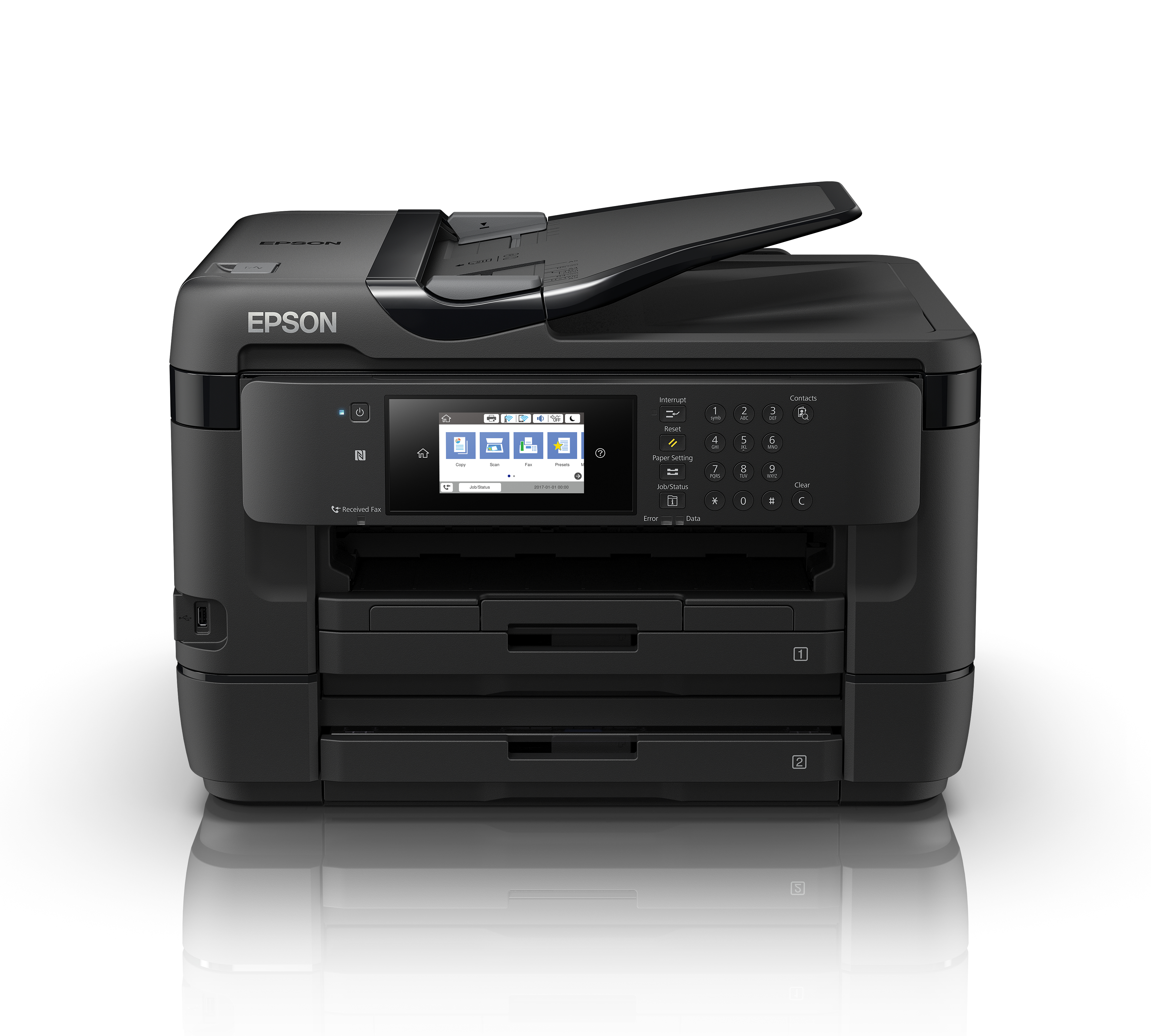 Epson WorkForce WF-7720DTWF - Multifunktionsdrucker - Farbe - Tintenstrahl - A3 (Medien)
