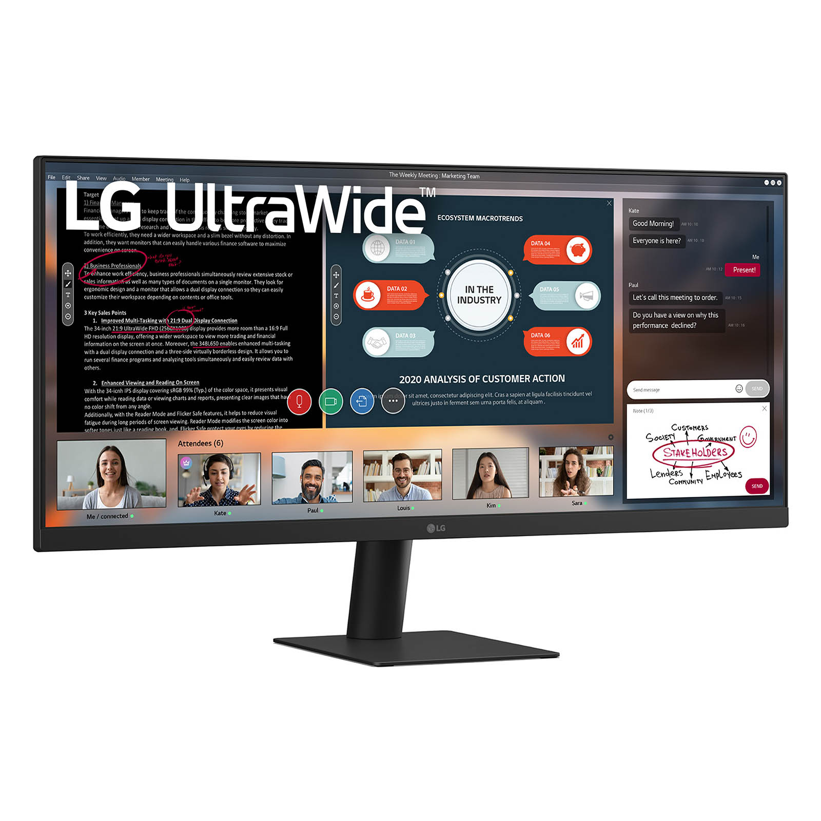 LG UltraWide 29U511A-B - LED-Monitor - 73 cm (29")