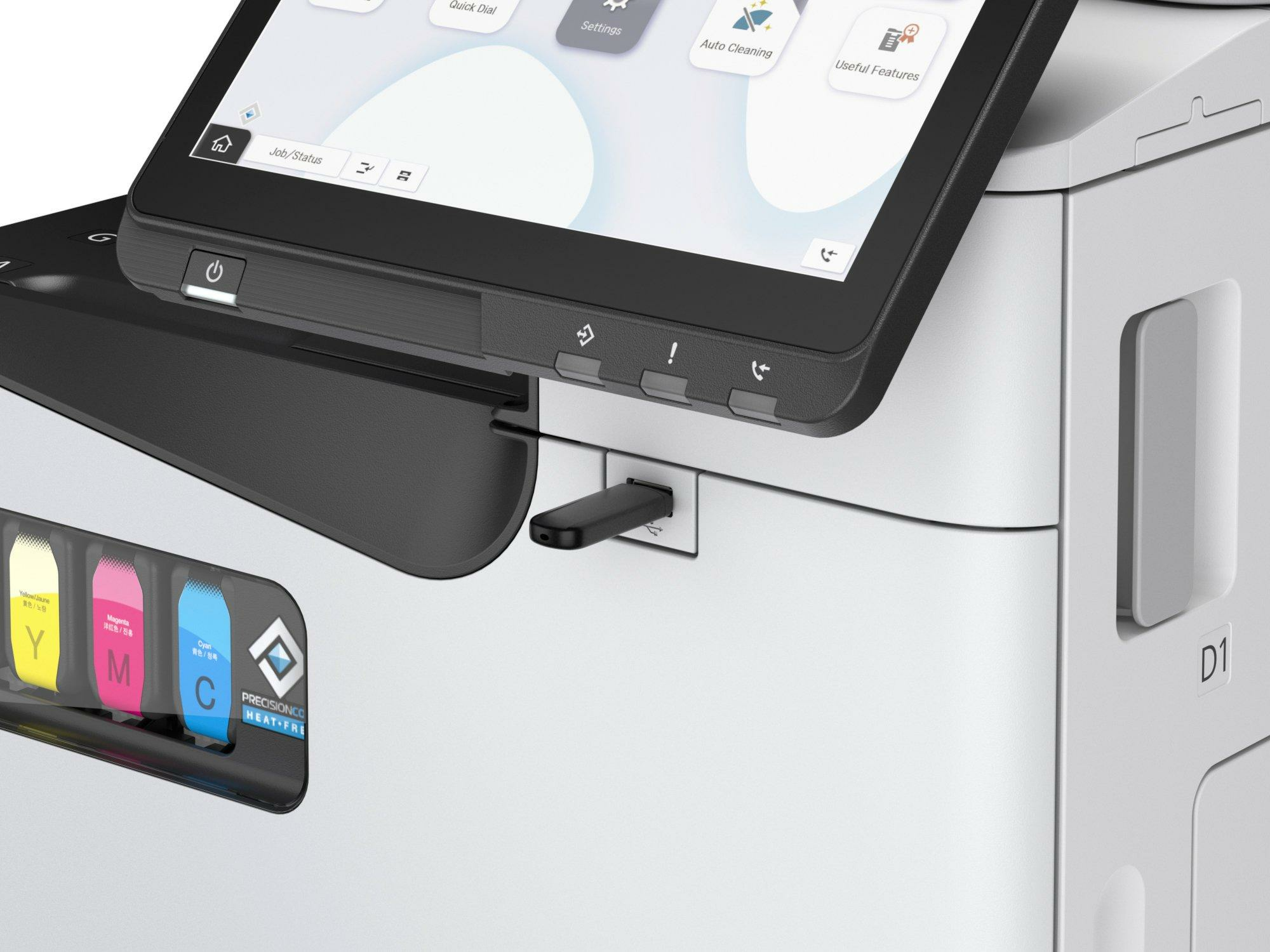 Epson WorkForce Enterprise AM-C550, Tintenstrahl, Farbdruck, 600 x 1200 DPI, A4, Direktdruck, Weiß