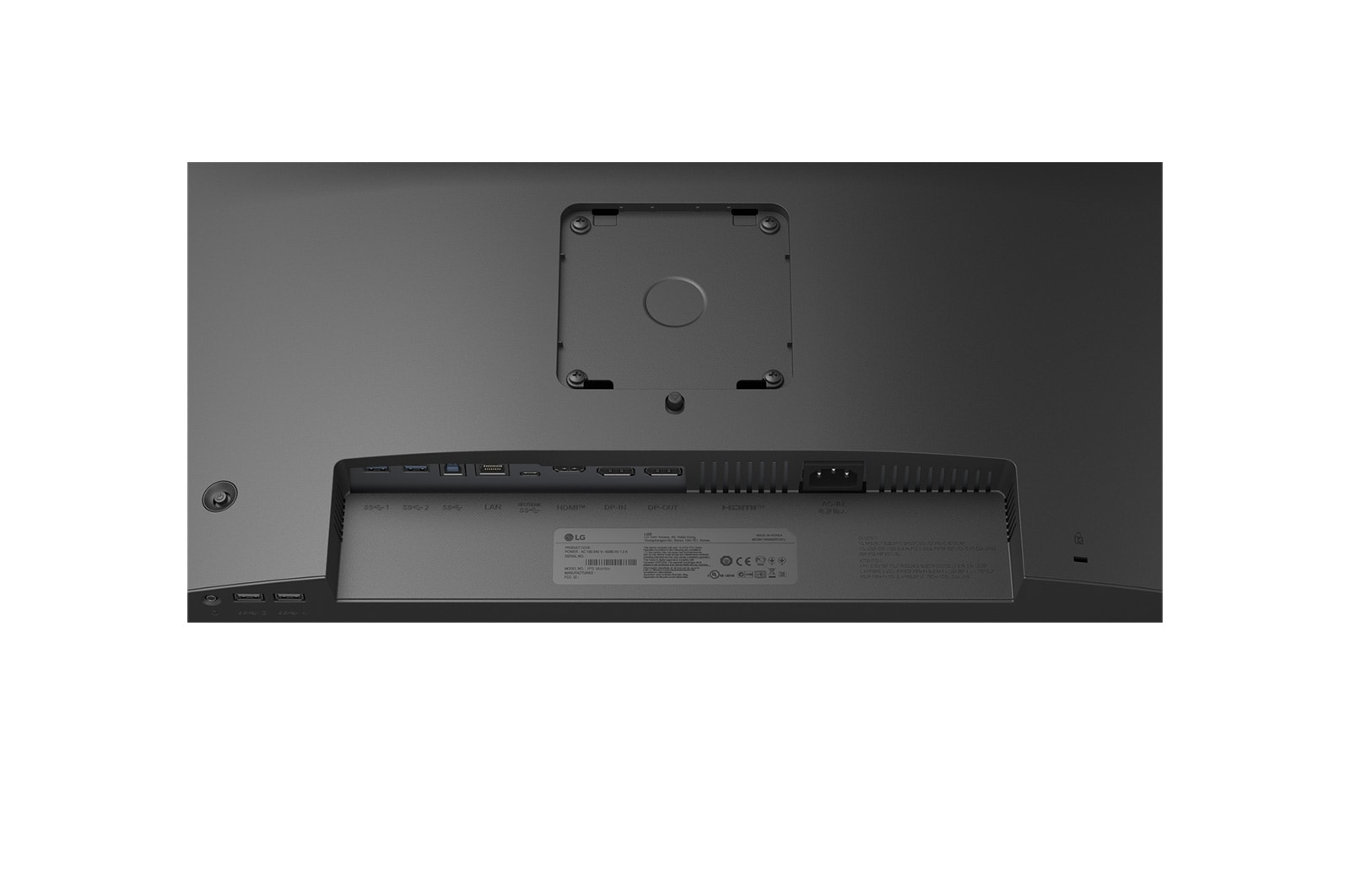LG 24BA750-B - LED-Monitor - USB - 61 cm (24")