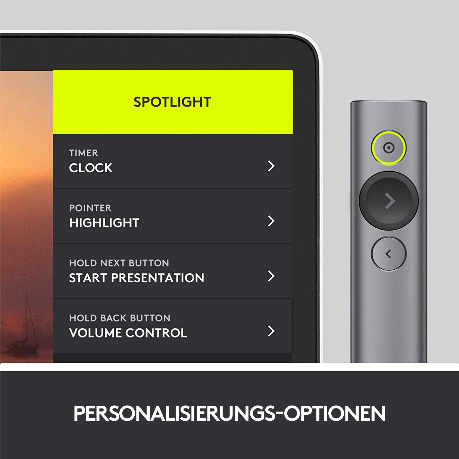 Logitech Spotlight - Präsentations-Fernsteuerung