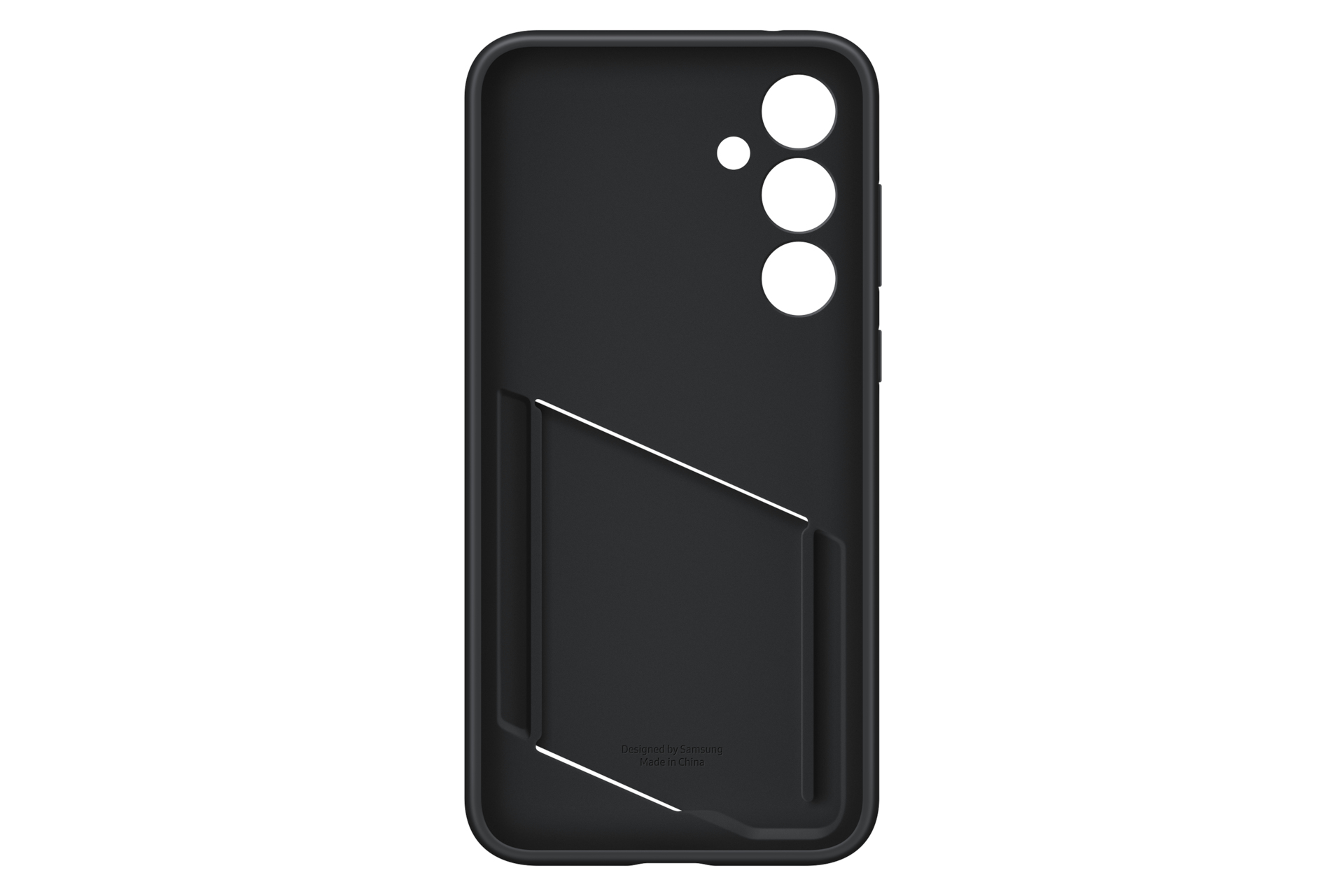 Samsung Galaxy A35 5G Card Slot Case EF-OA356, Cover, Samsung, Galaxy A35 5G, 16,8 cm (6.6"), Schwar
