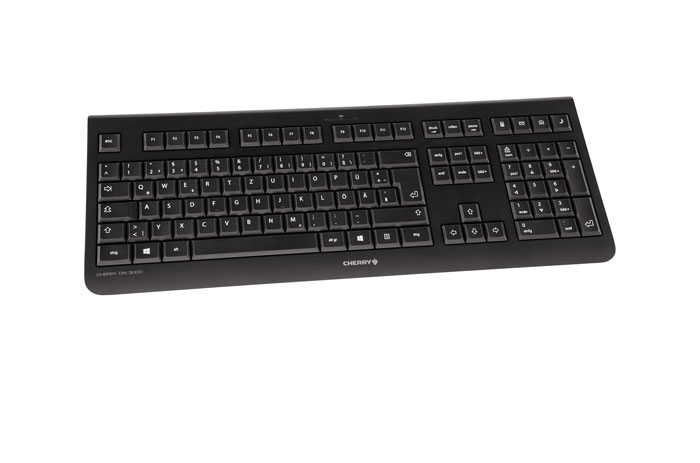 Cherry DW 3000 - Tastatur-und-Maus-Set - kabellos