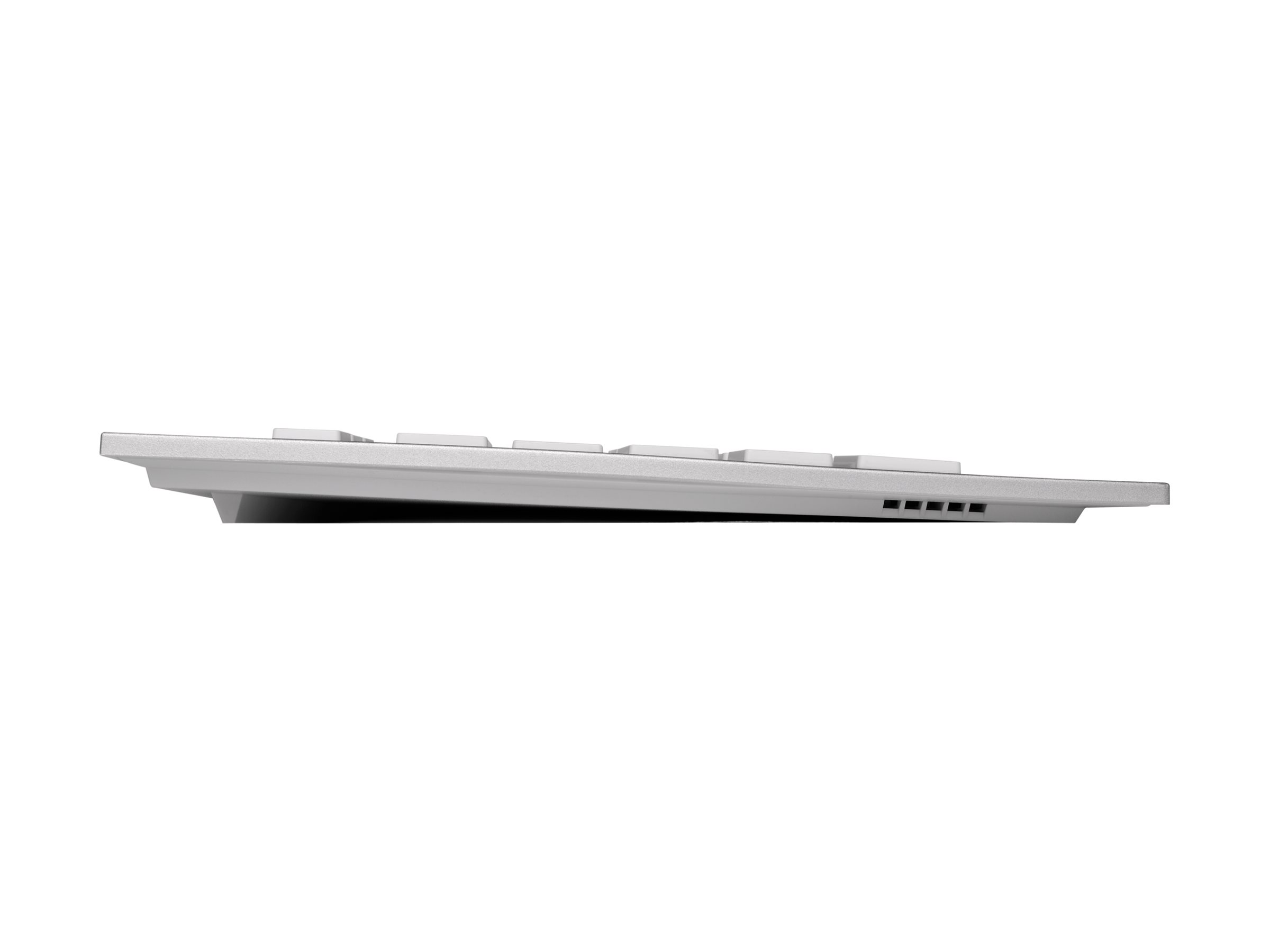 Cherry DW 8000, Volle Größe (100%), Kabellos, RF Wireless, QWERTY, Weiß, Maus enthalten