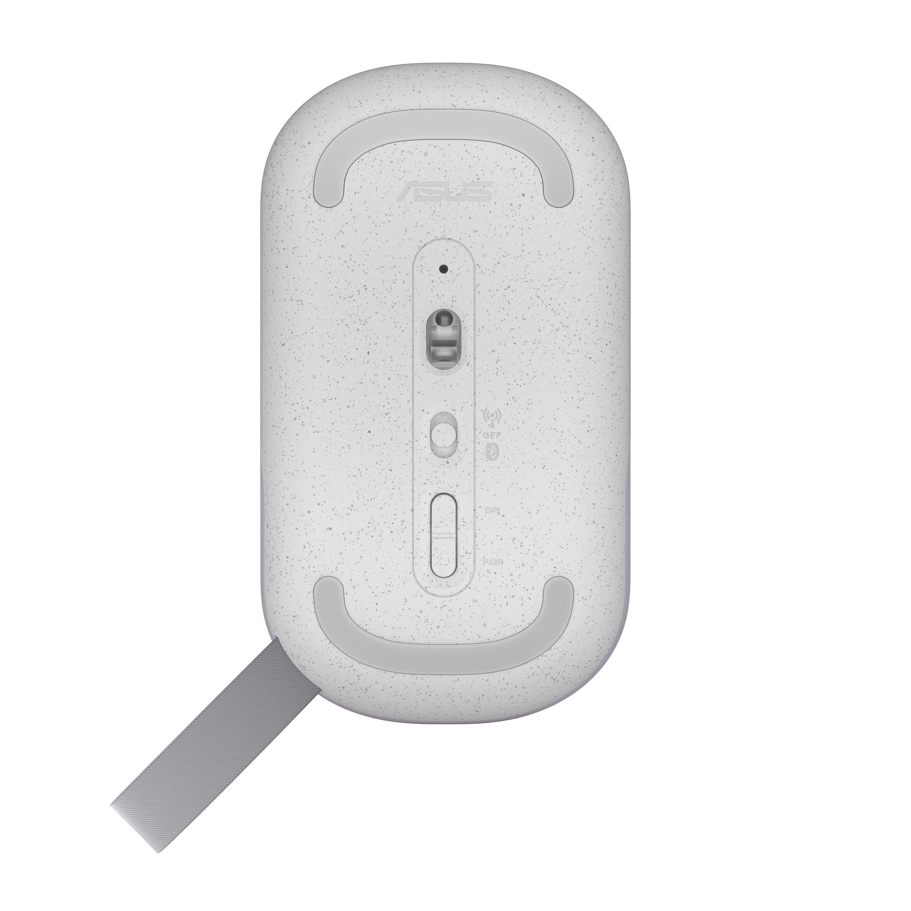 ASUS MD100 - Maus - rechts- und linkshändig - optisch - kabellos - 2.4 GHz, Bluetooth 5.0 LE - kabel