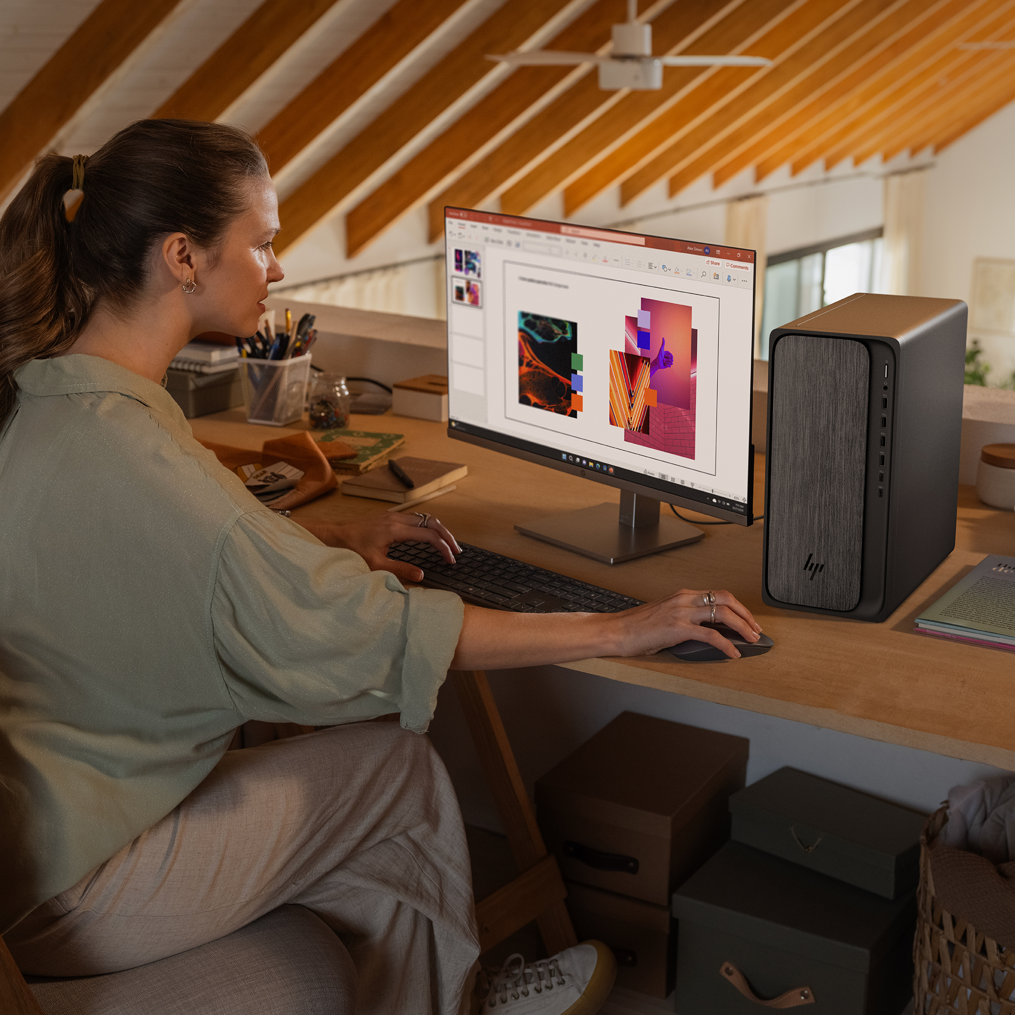HP OmniDesk M02-0053ng - Tower - Ryzen 5 8500G
