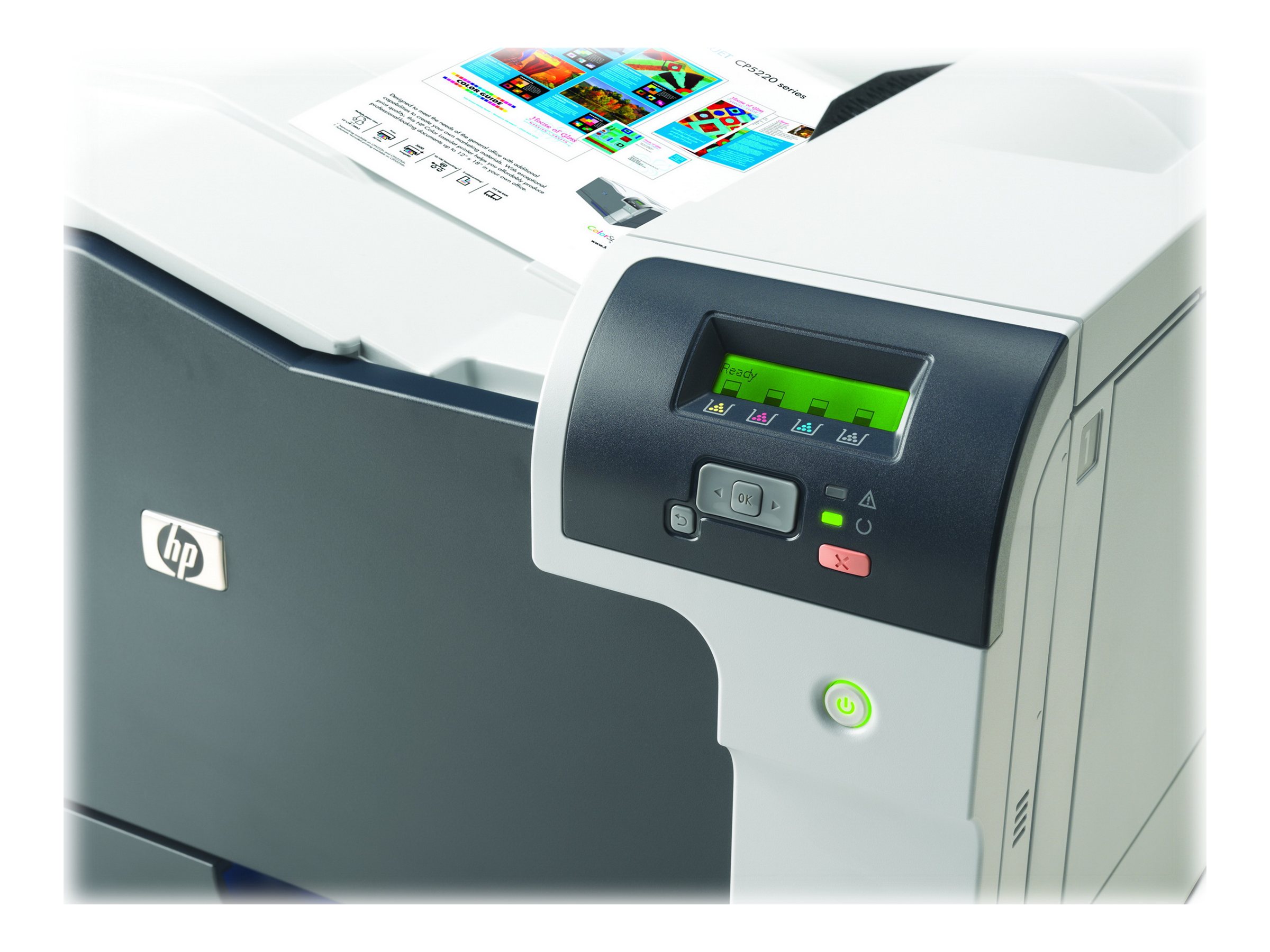 HP Color LaserJet Professional CP5225n - Drucker - Farbe - Laser - A3 - 600 x 600 dpi - bis zu 20 Se