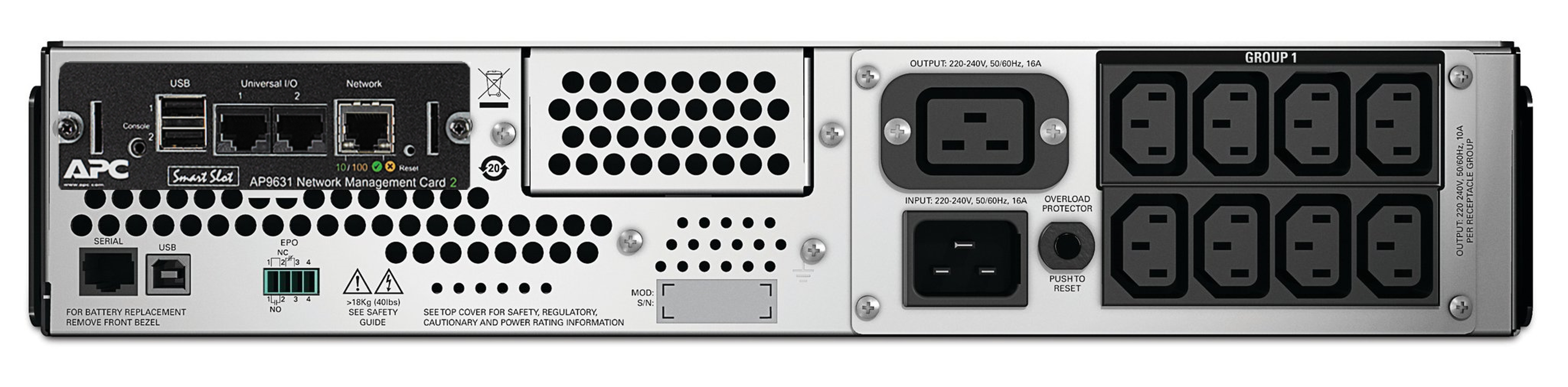 APC Smart-UPS 3000VA LCD RM - USV (Rack - einbaufähig)
