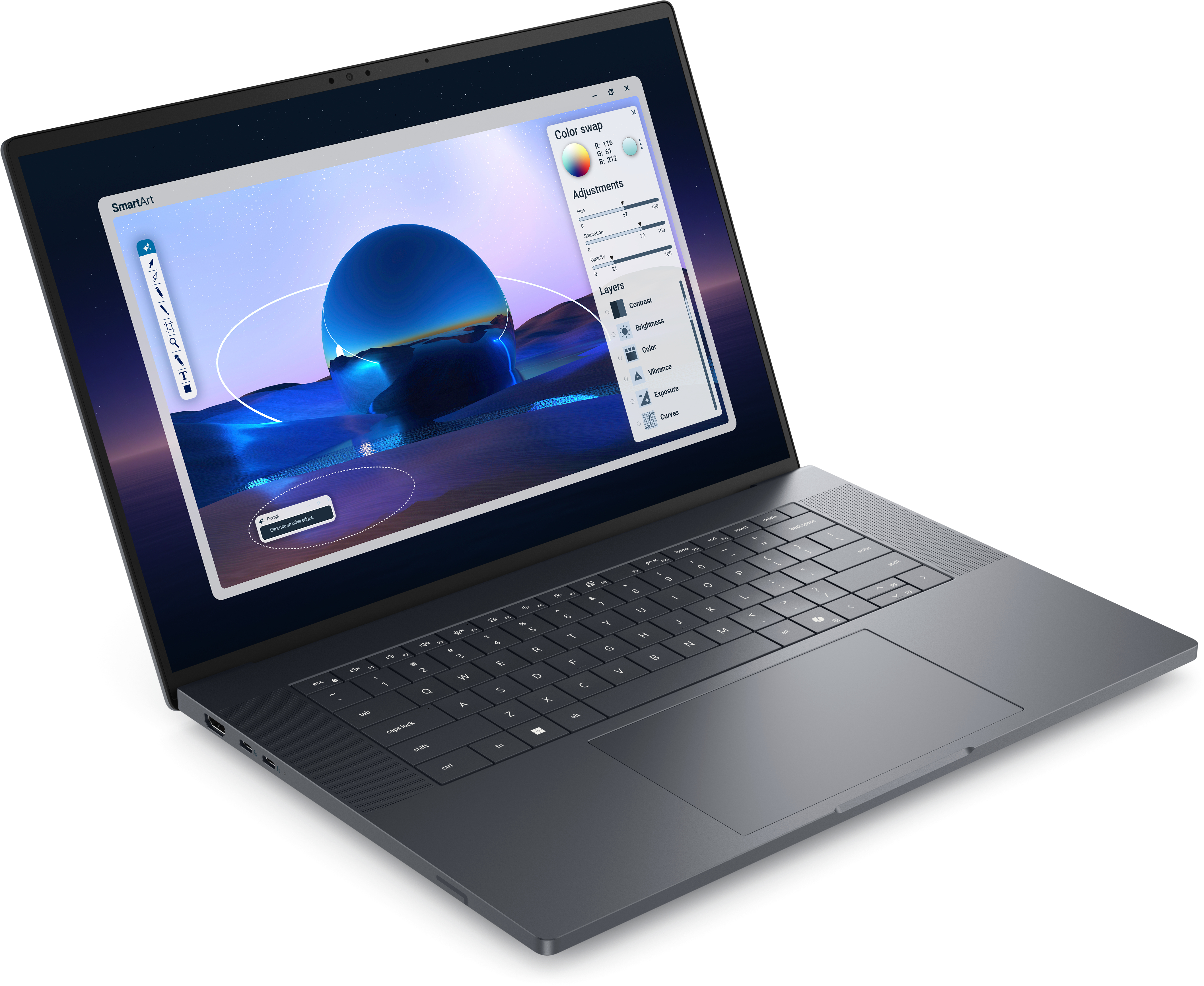 Dell Pro Max 16 Premium MA16250 16", FHD+, Core Ultra 9 285H, 64GB RAM, 1TB SSD, RTX PRO 2000, Win11