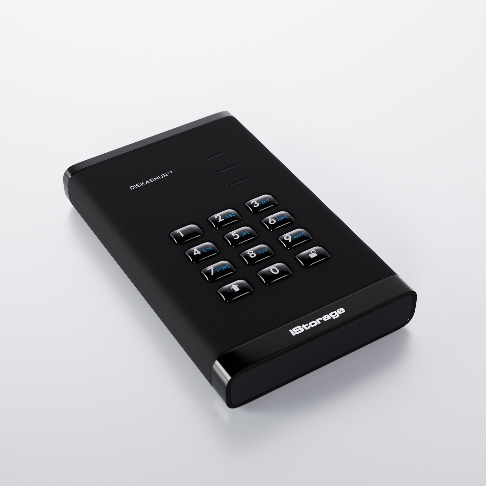 iStorage diskAshur³ - SSD - verschlüsselt - 8 TB - extern (tragbar)