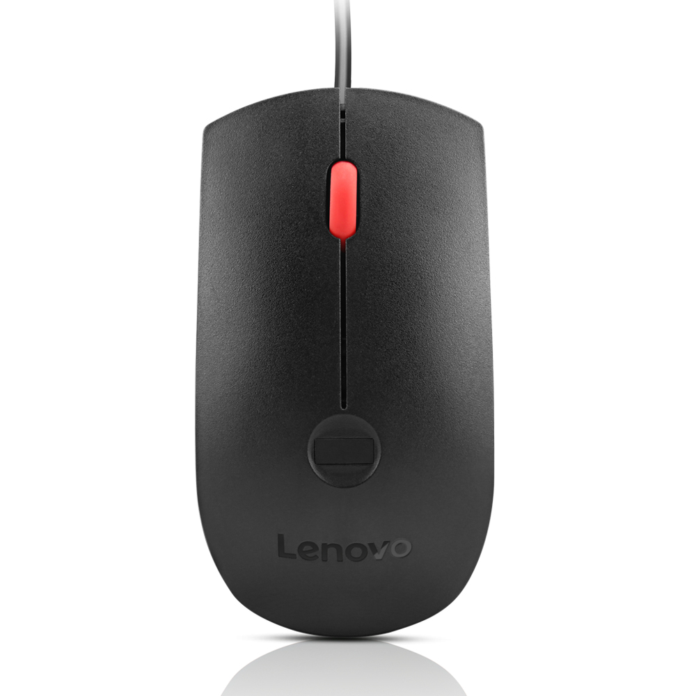 Lenovo Maus - ergonomisch - optisch - 3 Tasten
