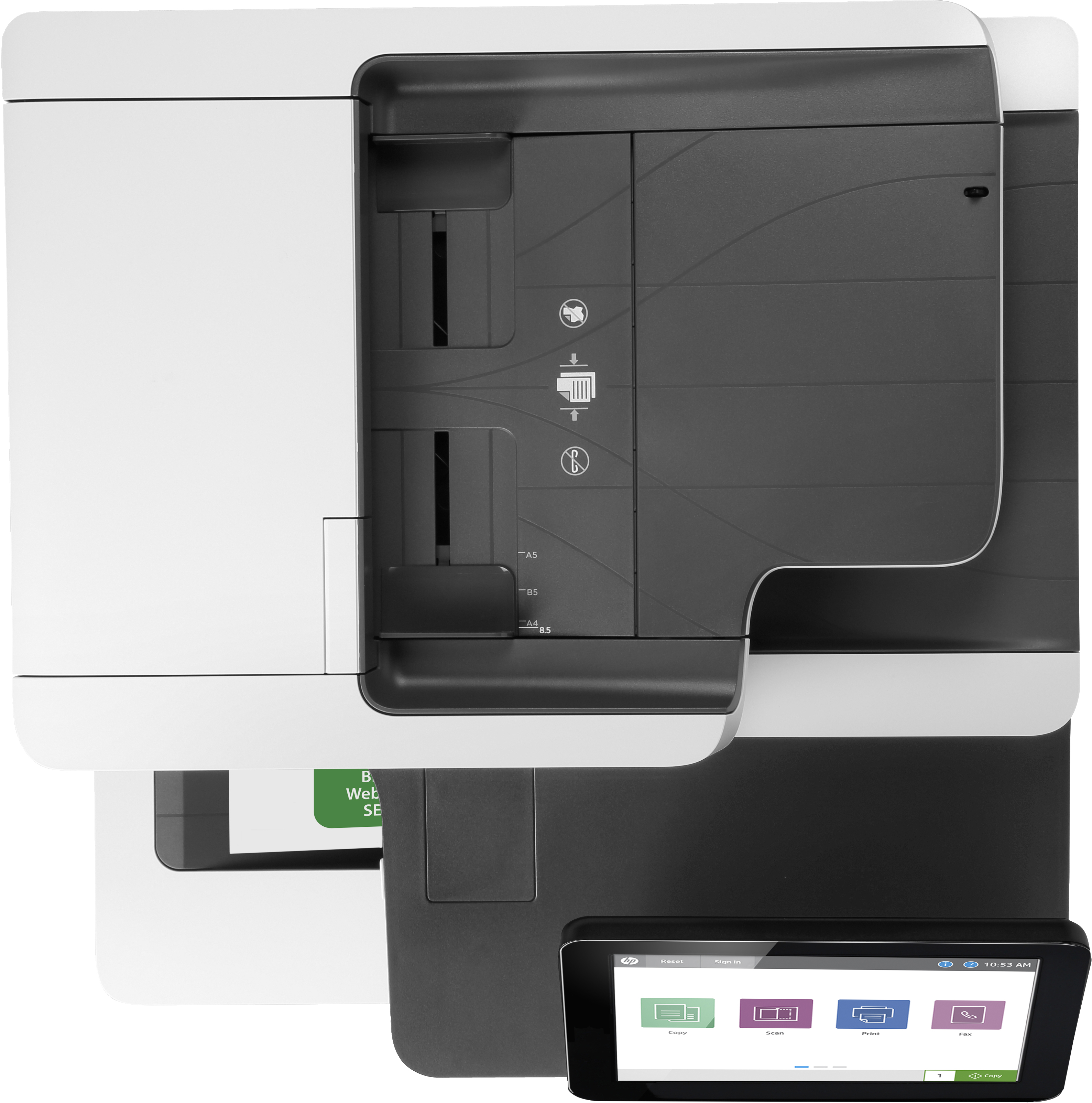 HP LaserJet Enterprise Flow MFP M578c - Multifunktionsdrucker - Farbe - Laser - Legal (216 x 356 mm)