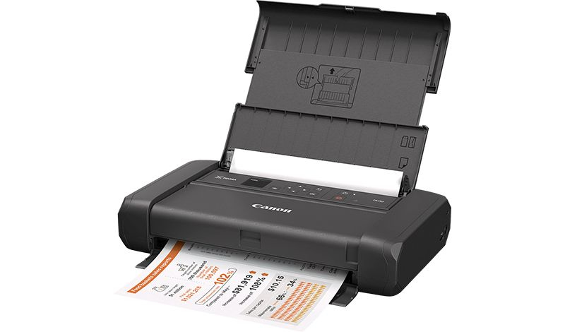Canon PIXMA TR150 - Drucker - Farbe - Tintenstrahl - A4/Legal - bis zu 9 ipm (einfarbig)/