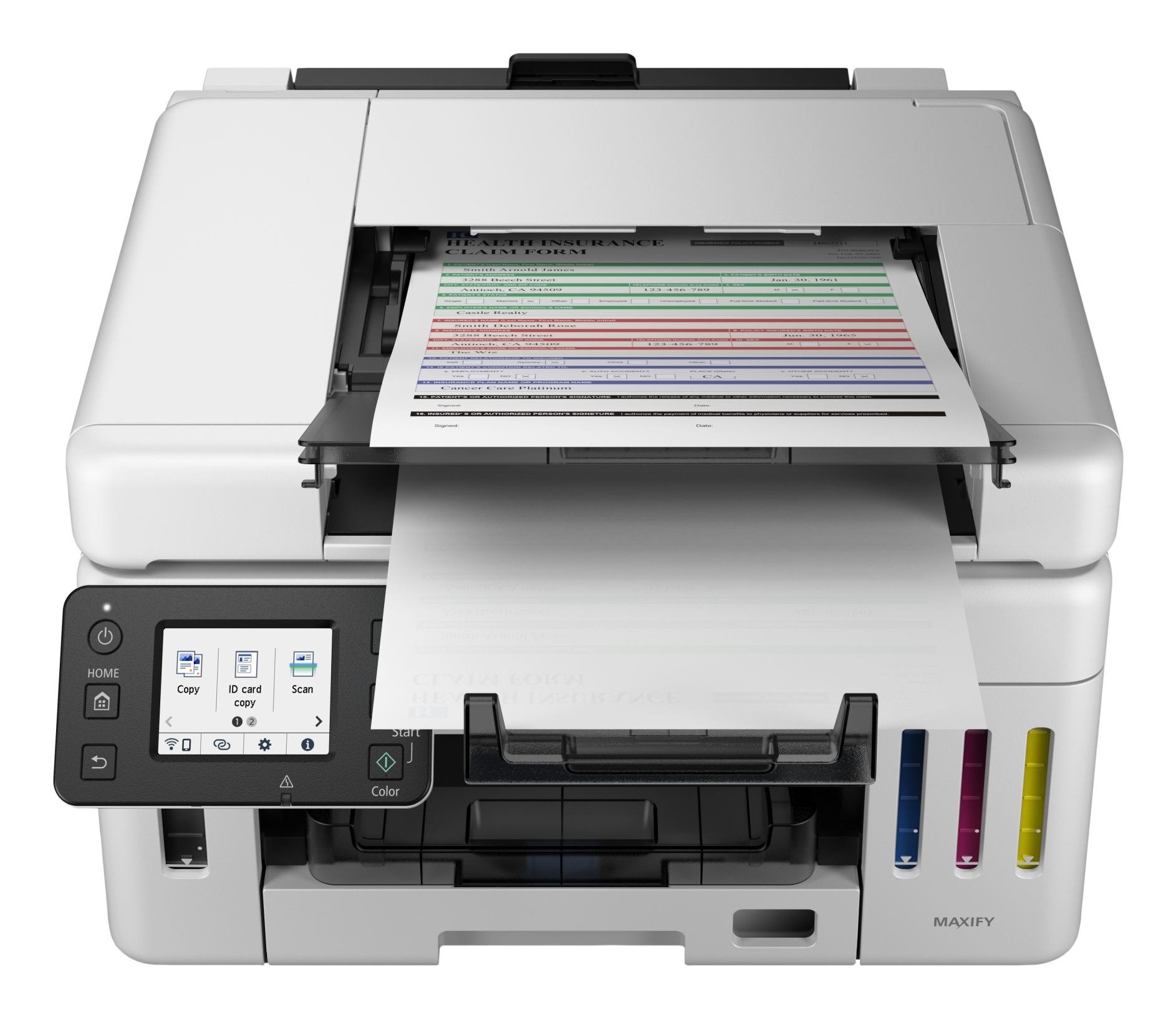 Canon MAXIFY GX6550 - Multifunktionsdrucker - Farbe - Tintenstrahl - wiederbefüllbar - A4 (210 x 297