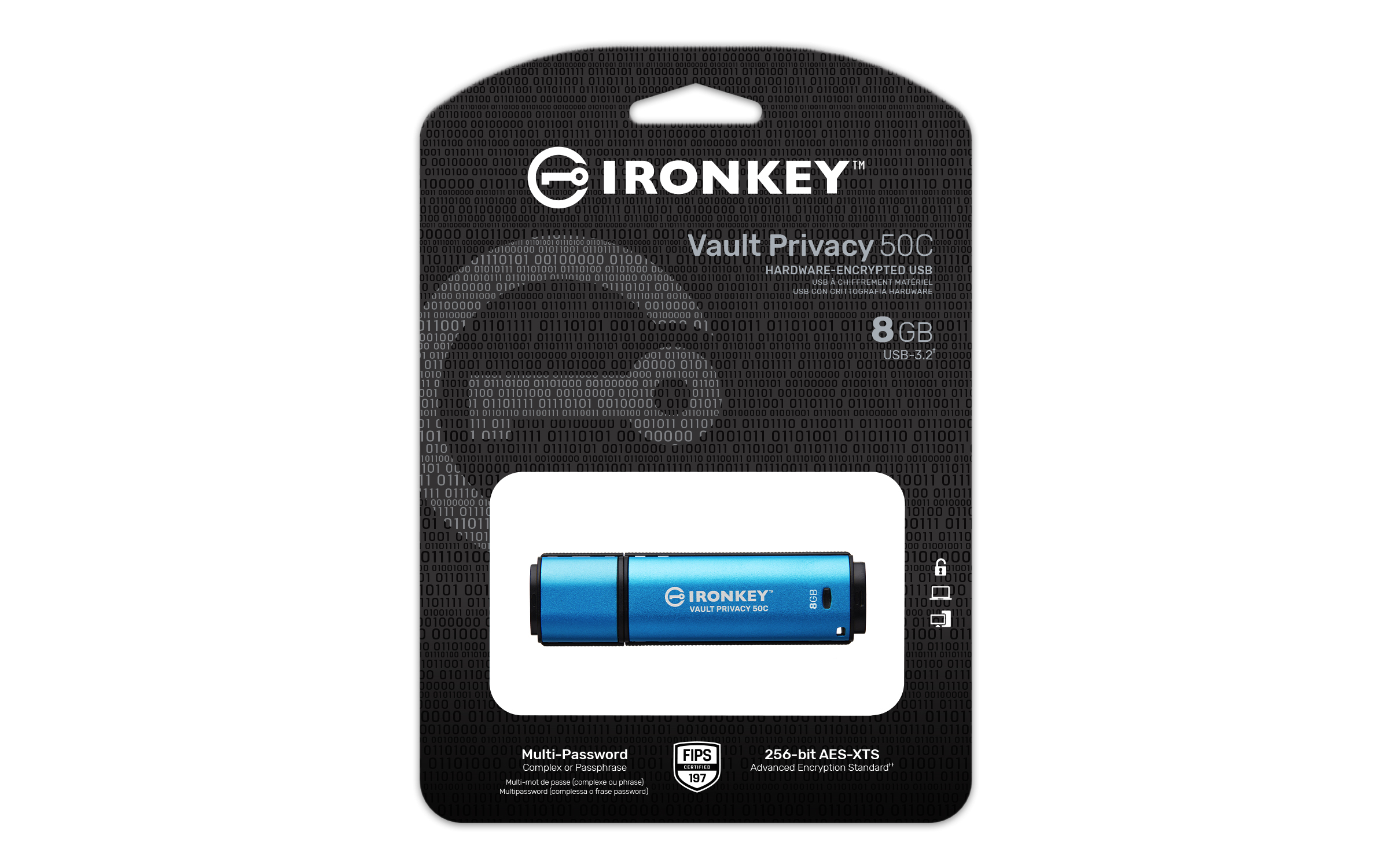 Kingston IronKey Vault Privacy 50C - USB-Flash-Laufwerk