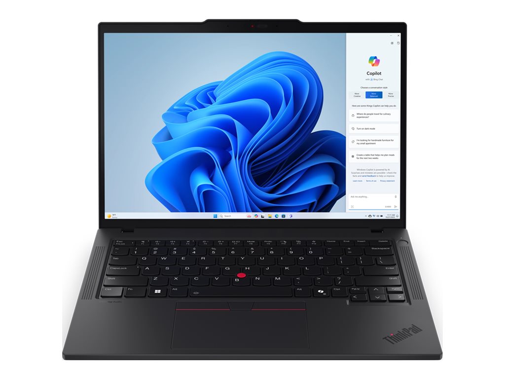 Lenovo ThinkPad T14 Gen 5 21MM - 180°-Scharnierdesign - Intel Core Ultra 7 155U / 1.7 GHz - Win 11 P
