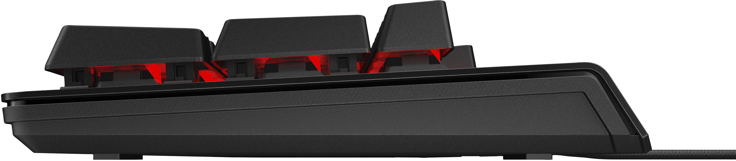 HP OMEN Encoder Tastatur, Volle Größe (100%), Kabelgebunden, USB, Mechanischer Switch, QWERTY, Schwa