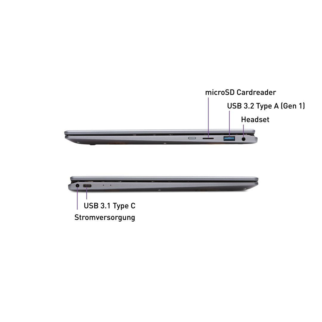 TERRA MOBILE 360-13R, Intel® Core? i5, 33,8 cm (13.3"), 1920 x 1080 Pixel, 16 GB, 512 GB, Windows 11