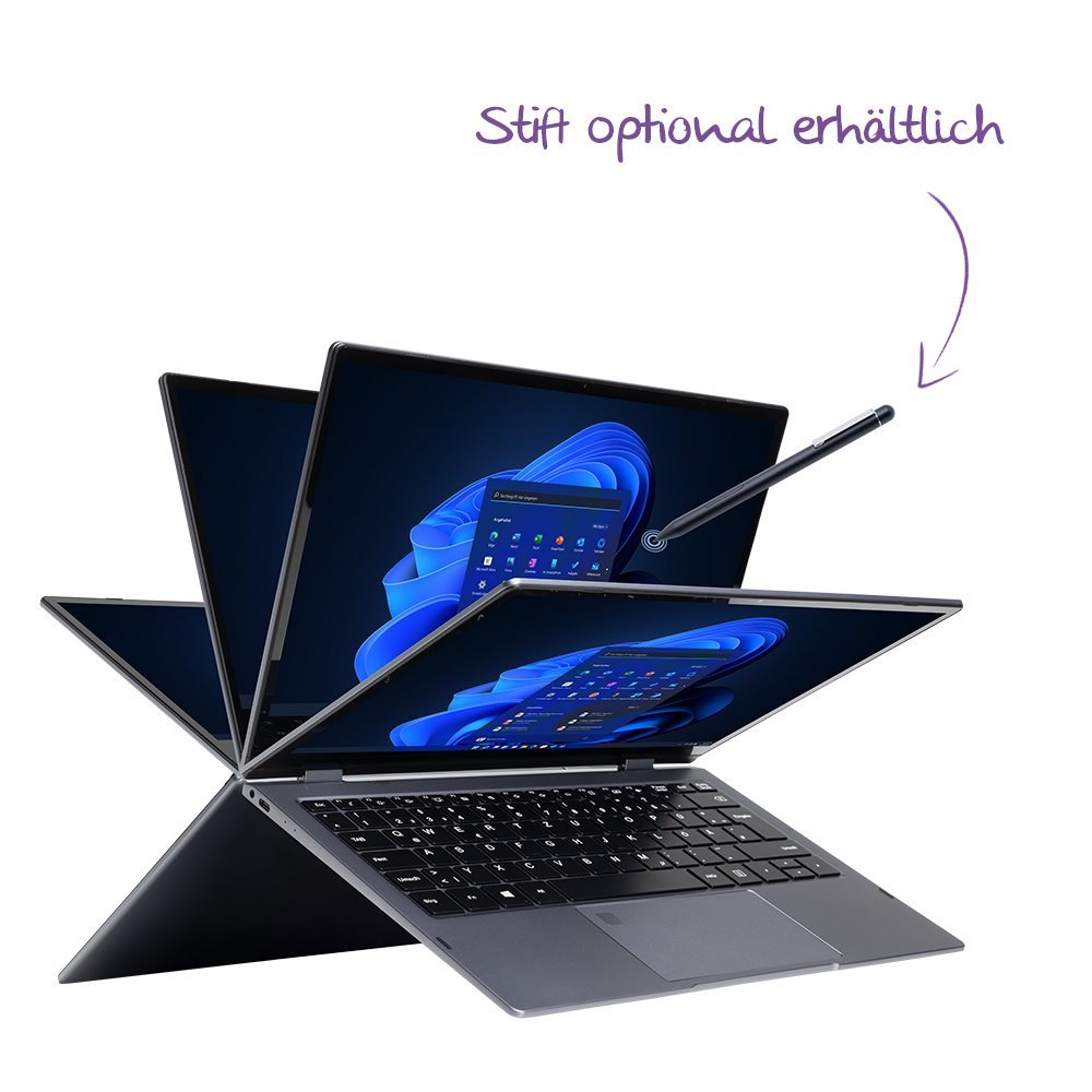 TERRA MOBILE 360-13R, Intel® Core? i5, 33,8 cm (13.3"), 1920 x 1080 Pixel, 16 GB, 512 GB, Windows 11