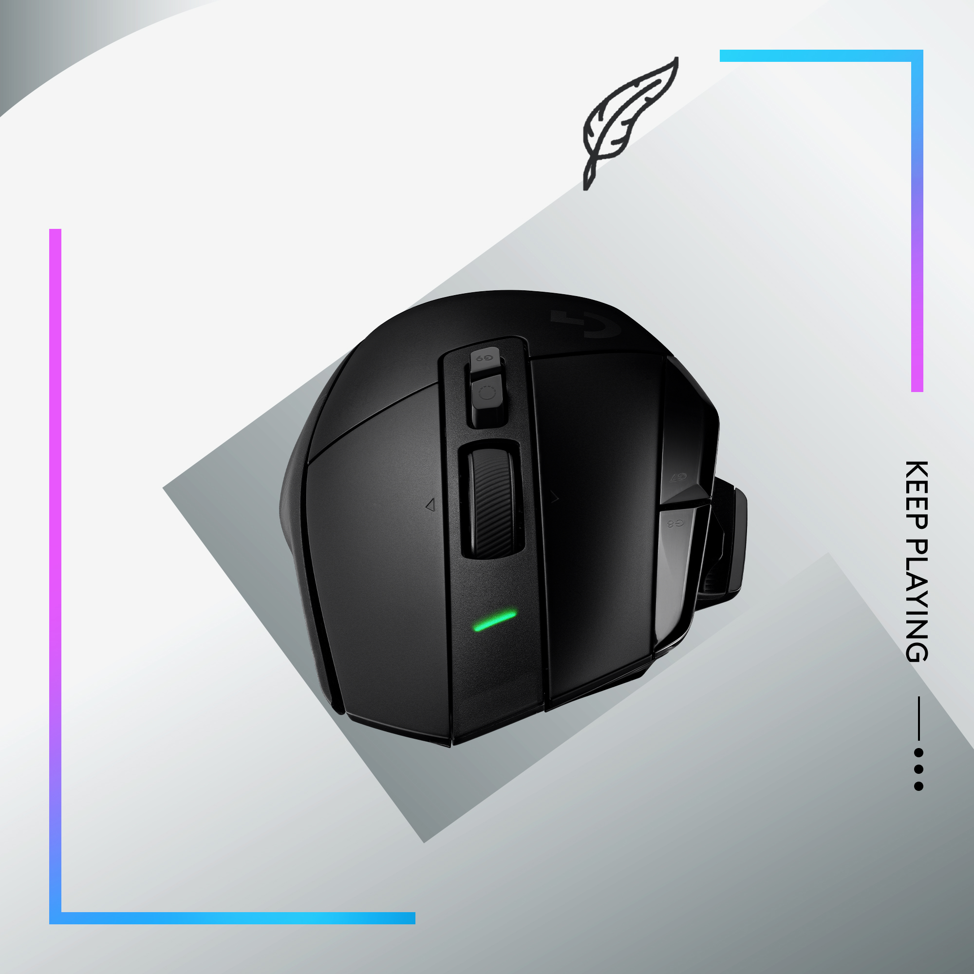 Logitech G G502 X LIGHTSPEED - Maus - optisch