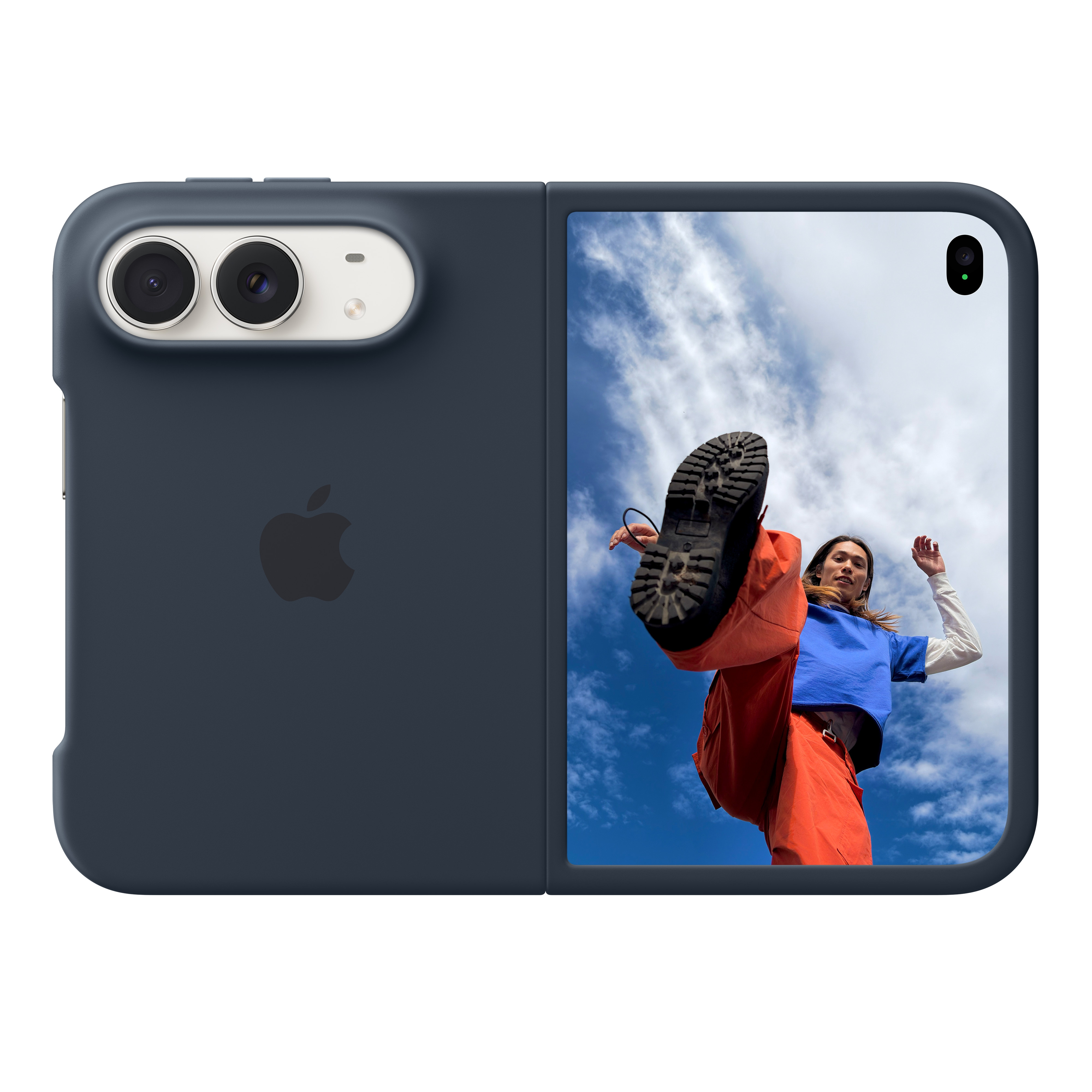 Apple iPhone Duo Case navy blue-ZML