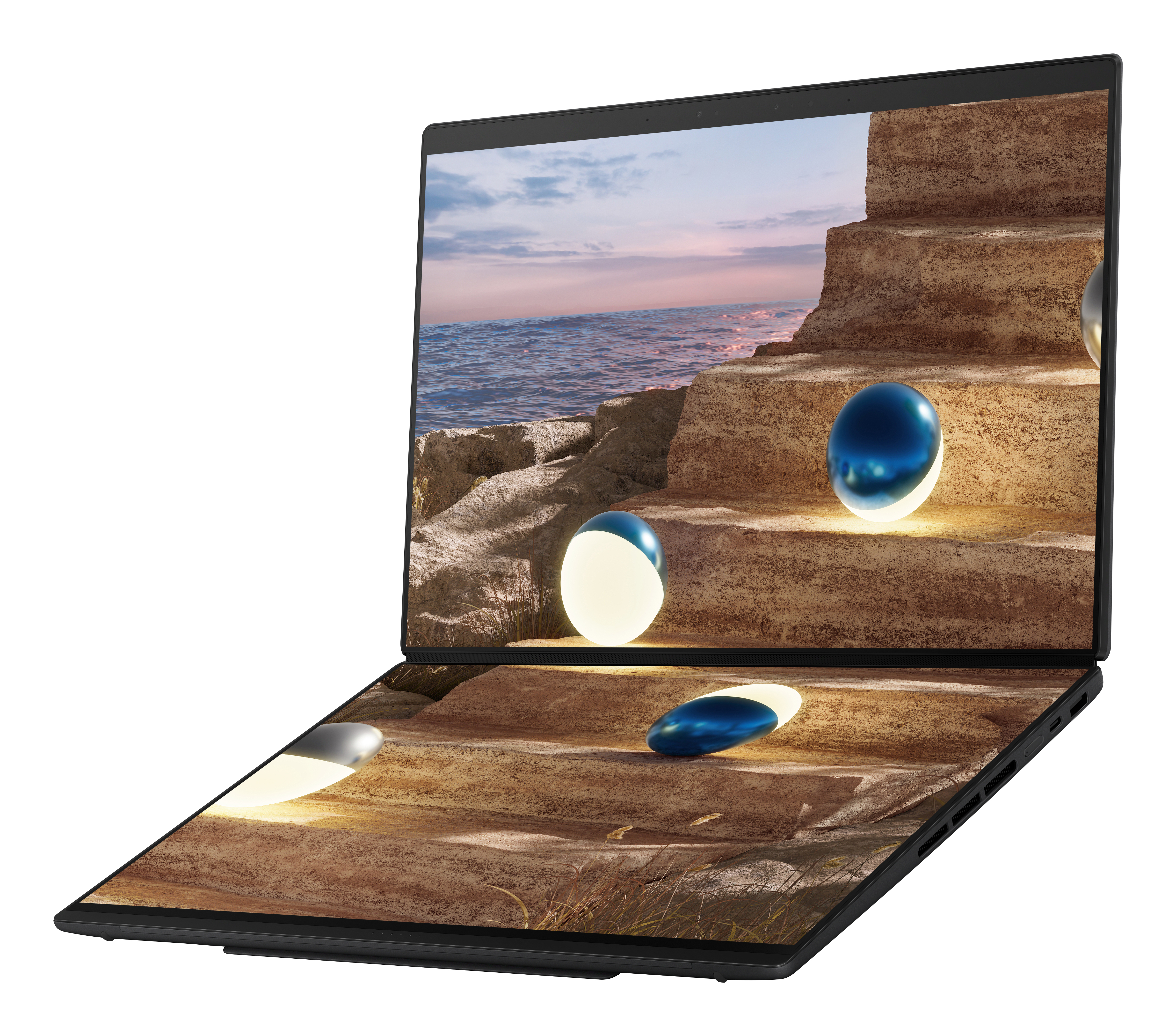 ASUS Zenbook Duo UX8407AA-SN470X, 2x 14" WQXGA+ Touch, Core Ultra 9 386H, 32GB, 1TB, Win11Pro
