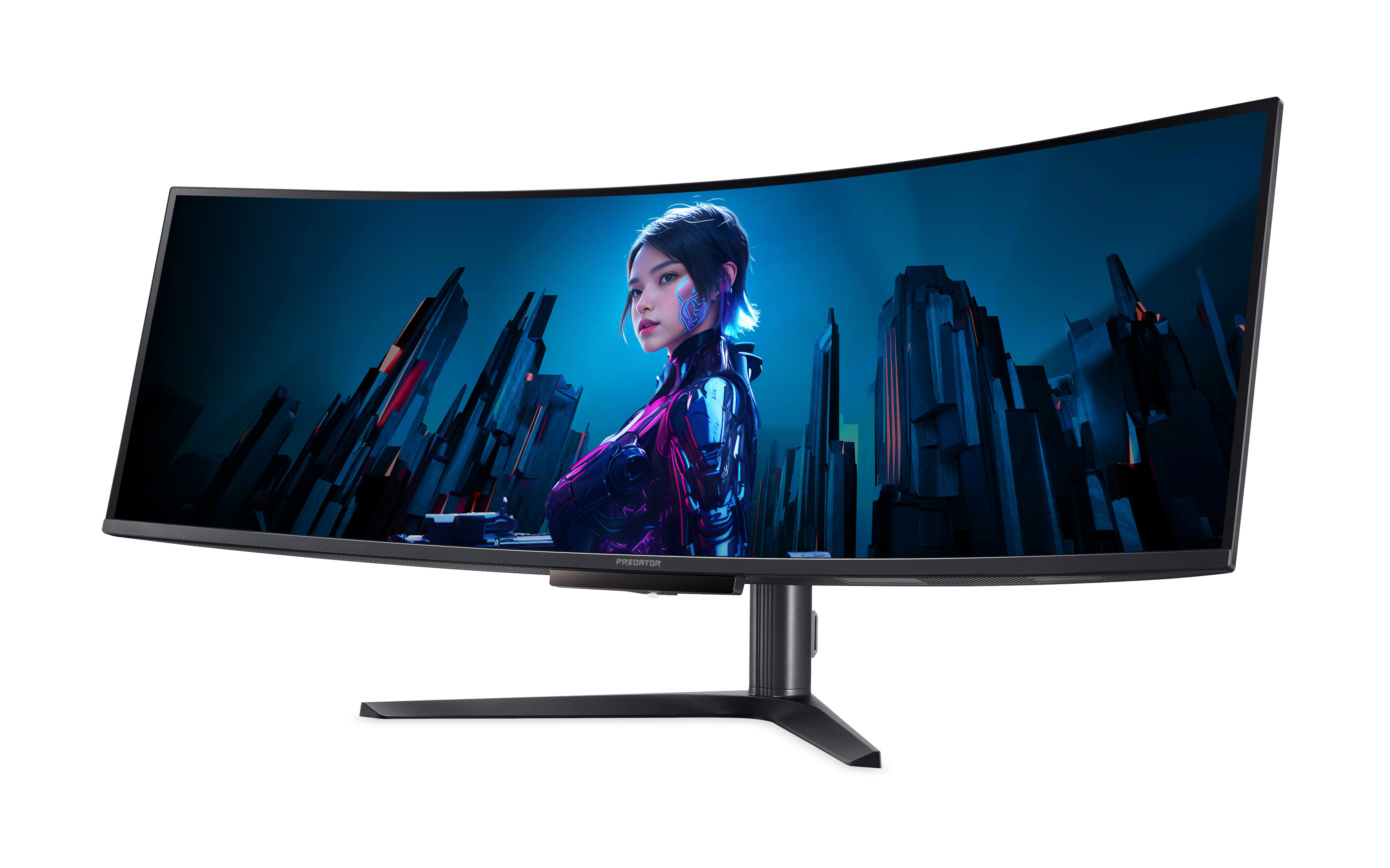 Acer Predator X49 Xbmipphuzx - X-Series - OLED-Monitor - Gaming - gebogen - 124.4 cm (49")