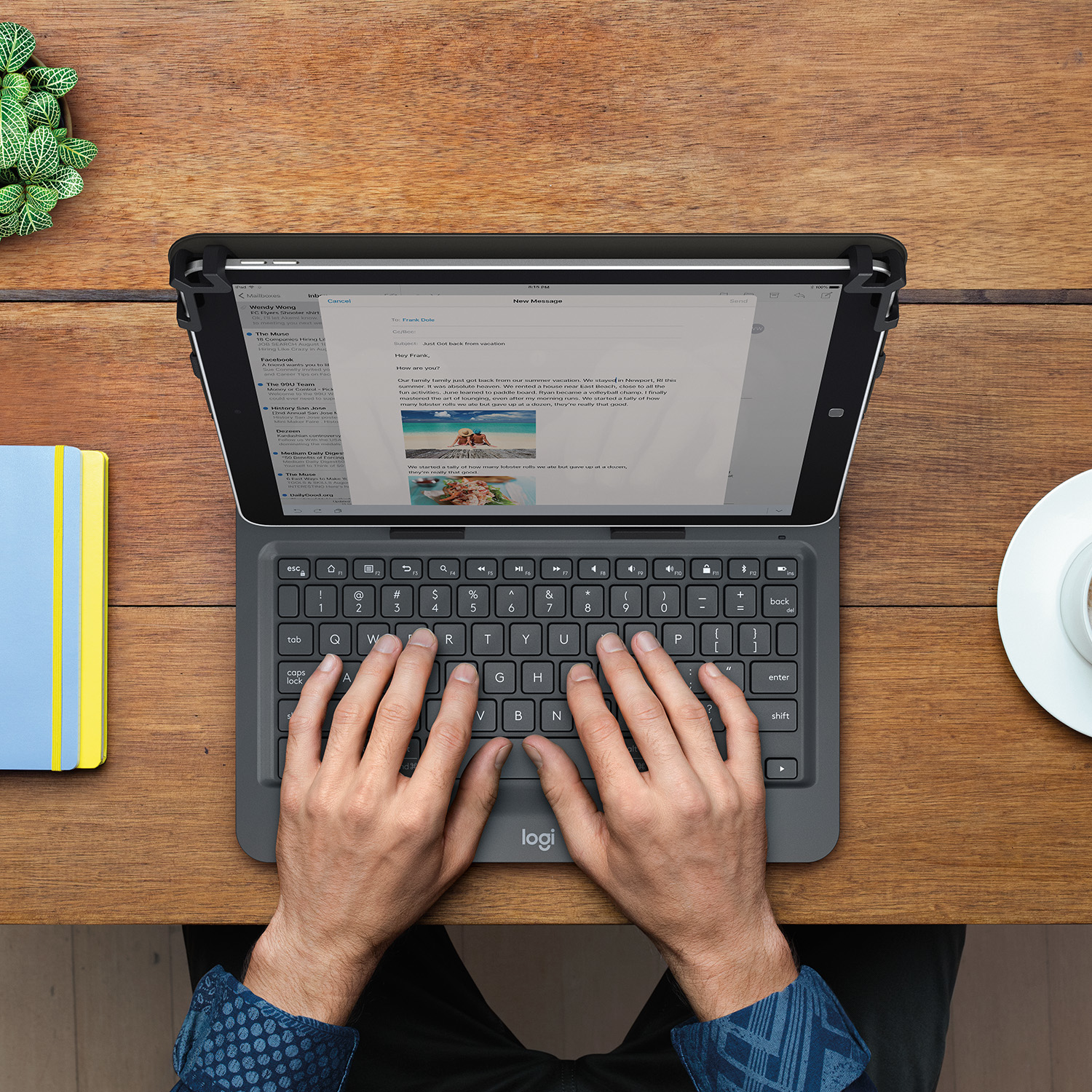 Logitech Universal - Tastatur und Foliohülle
