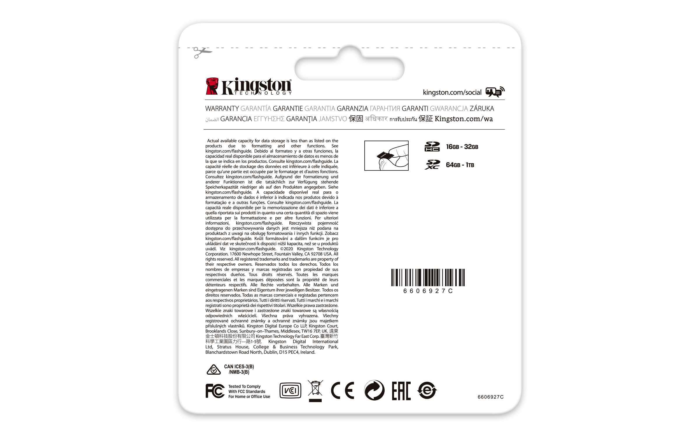 Kingston Canvas Go! Plus - Flash-Speicherkarte (microSDXC-an-SD-Adapter inbegriffen)