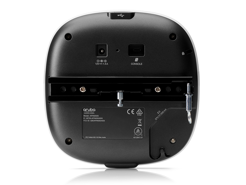 HPE Aruba Networking Aruba AP-505 (RW), 2,4 GHz, 5 GHz, 1774 Mbit/s, WPA3, WPA, WPA2, 10,100,1000 Mb