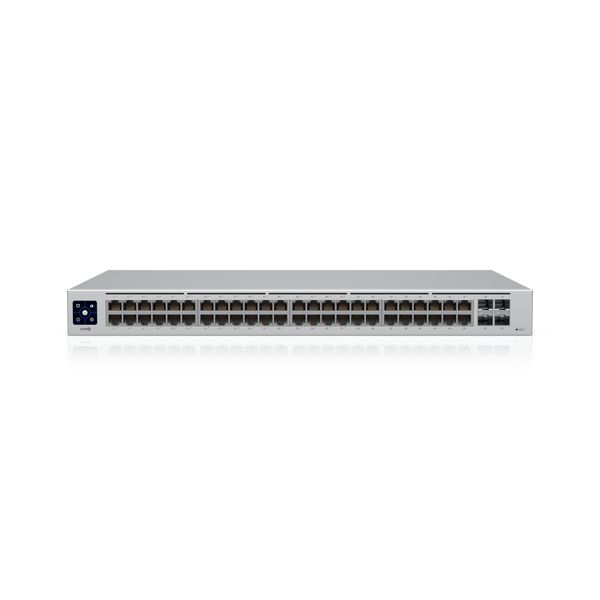Ubiquiti UniFi USW-48-POE, Managed, L2, Gigabit Ethernet (10/100/1000), Power over Ethernet (PoE), R