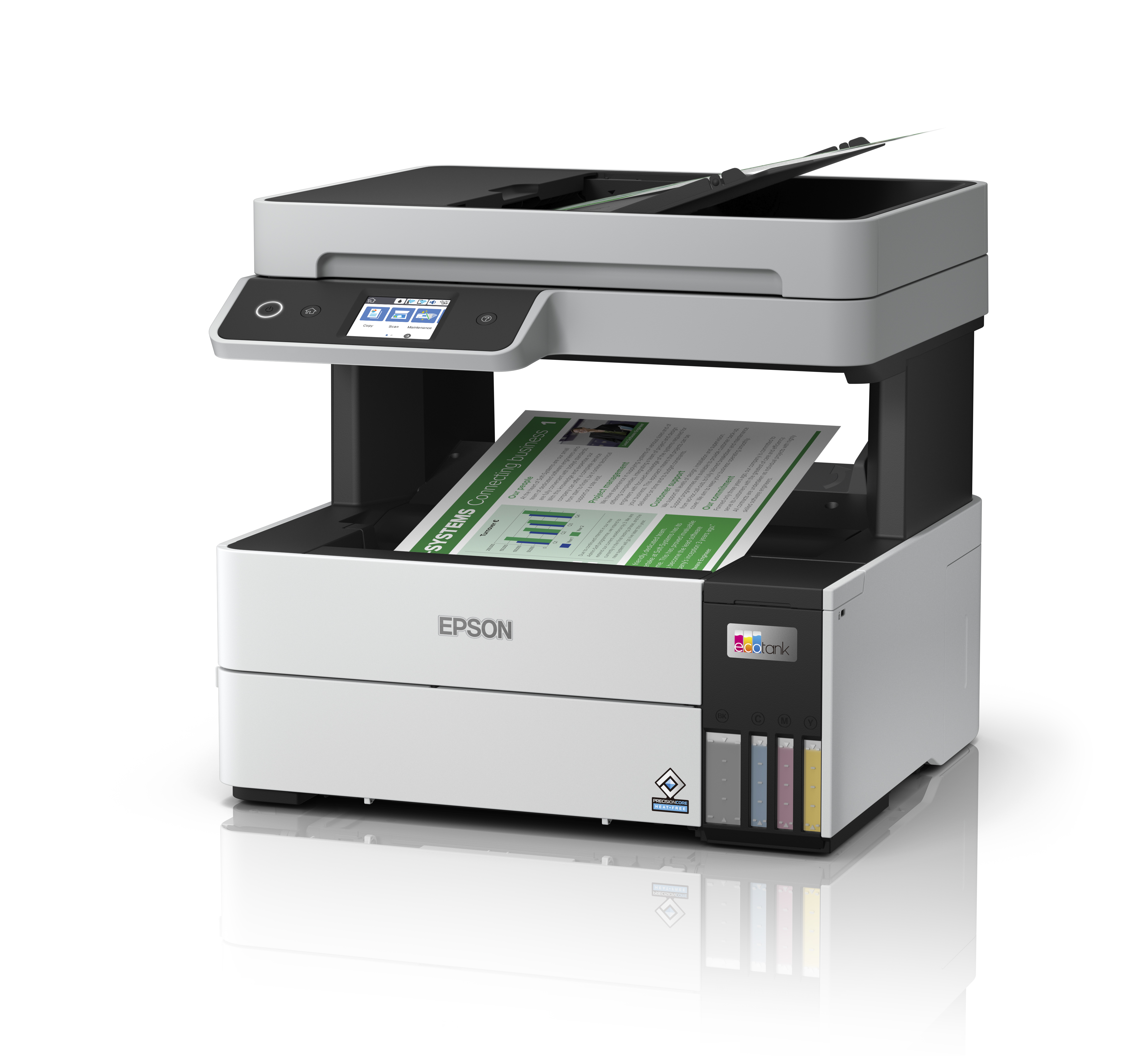 Epson EcoTank ET-5150 - Multifunktionsdrucker - Farbe - Tintenstrahl - A4/Legal (Medien)