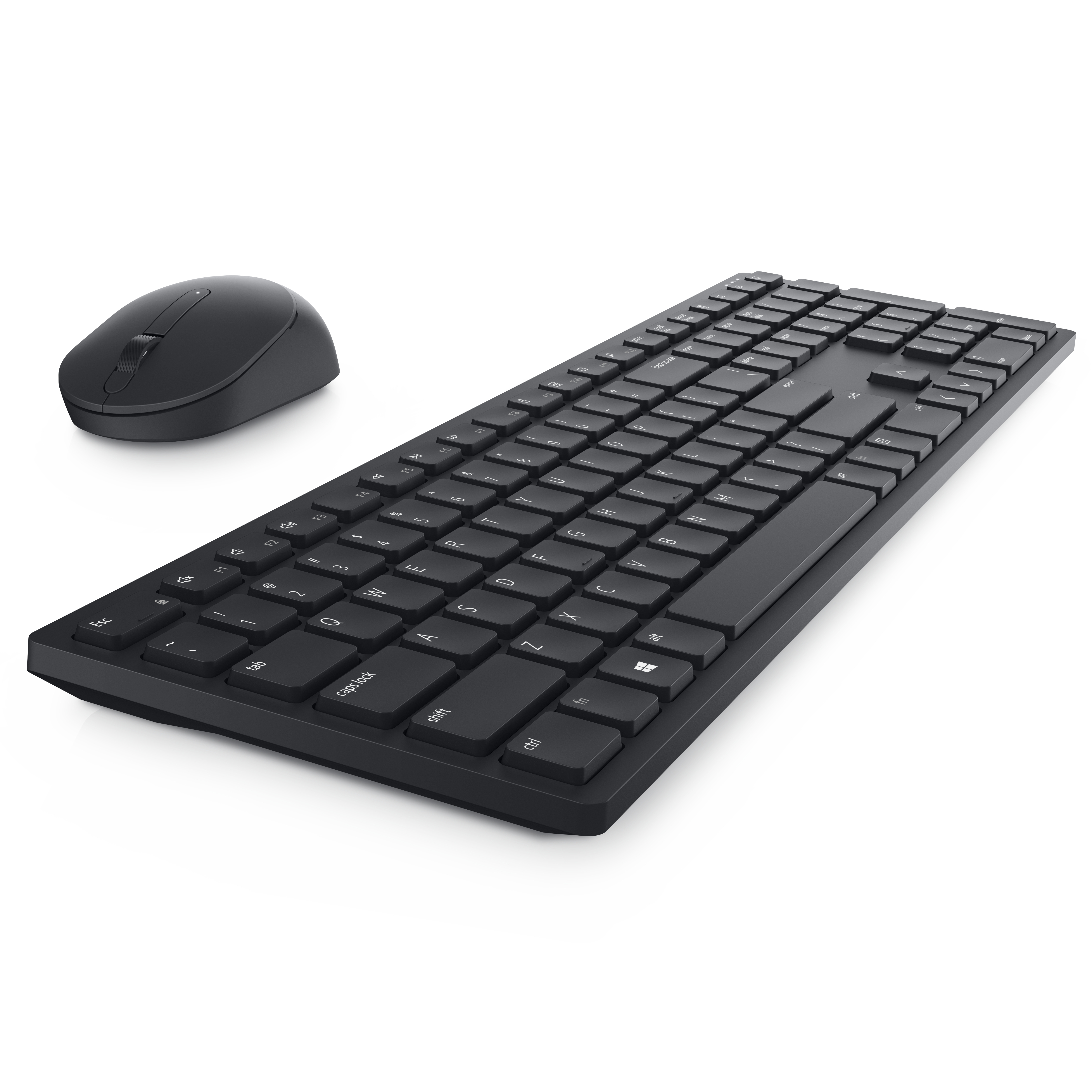 Dell KM5221W Pro Wireless Keyboard and Mouse, schwarz, USB, DE