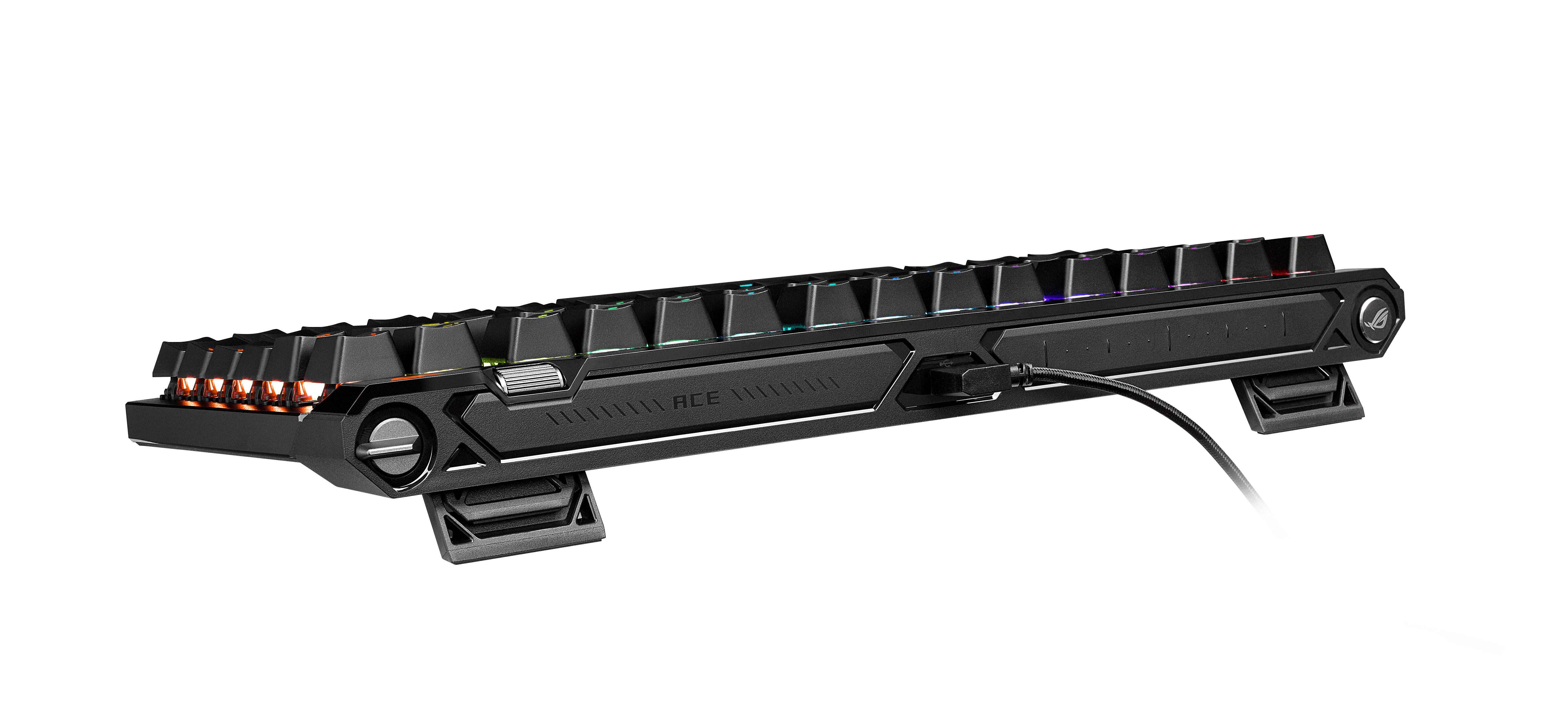 ASUS ROG Falchion Ace 75 HE, 75%, Kabelgebunden, USB, Magnetic-mechanical key switch, RGB-LED, Schwa