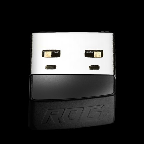 ASUS ROG Strix Carry - Maus - Für Rechtshänder - optisch - kabellos - 2.4 GHz, Bluetooth 5.0 LE - ka