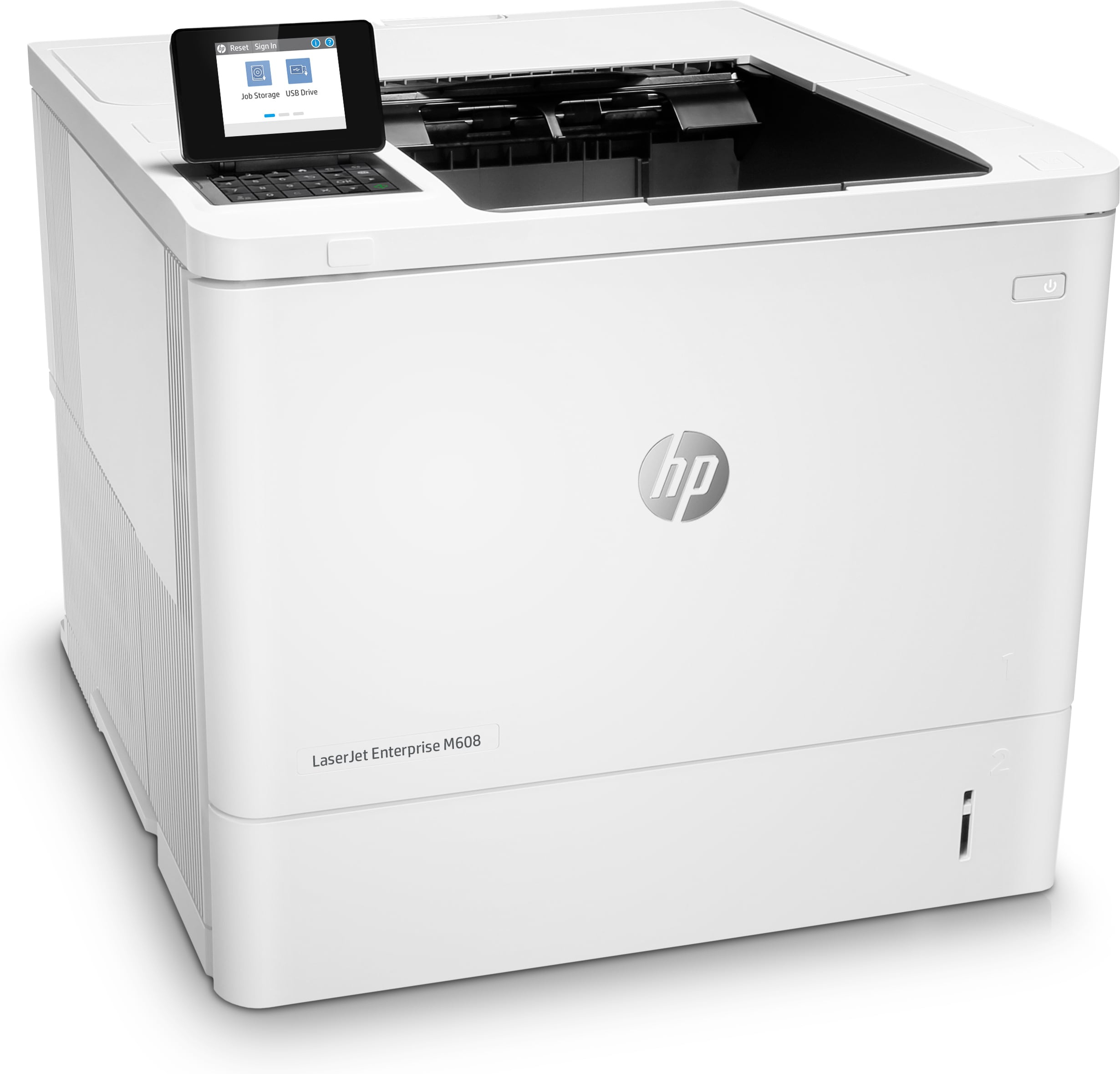 HP LaserJet Enterprise M608n - Drucker - s/w