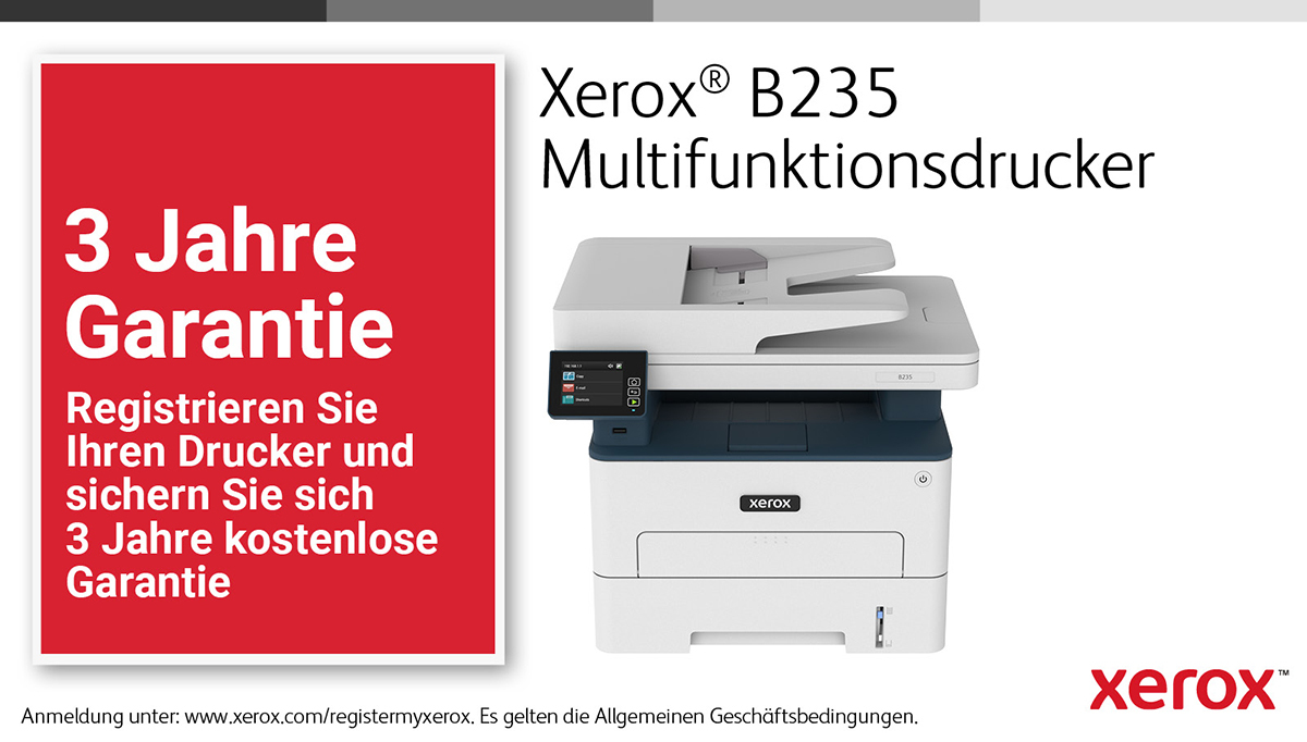 Xerox B235 - Multifunktionsdrucker - s/w - Laser - A4/Legal (Medien)