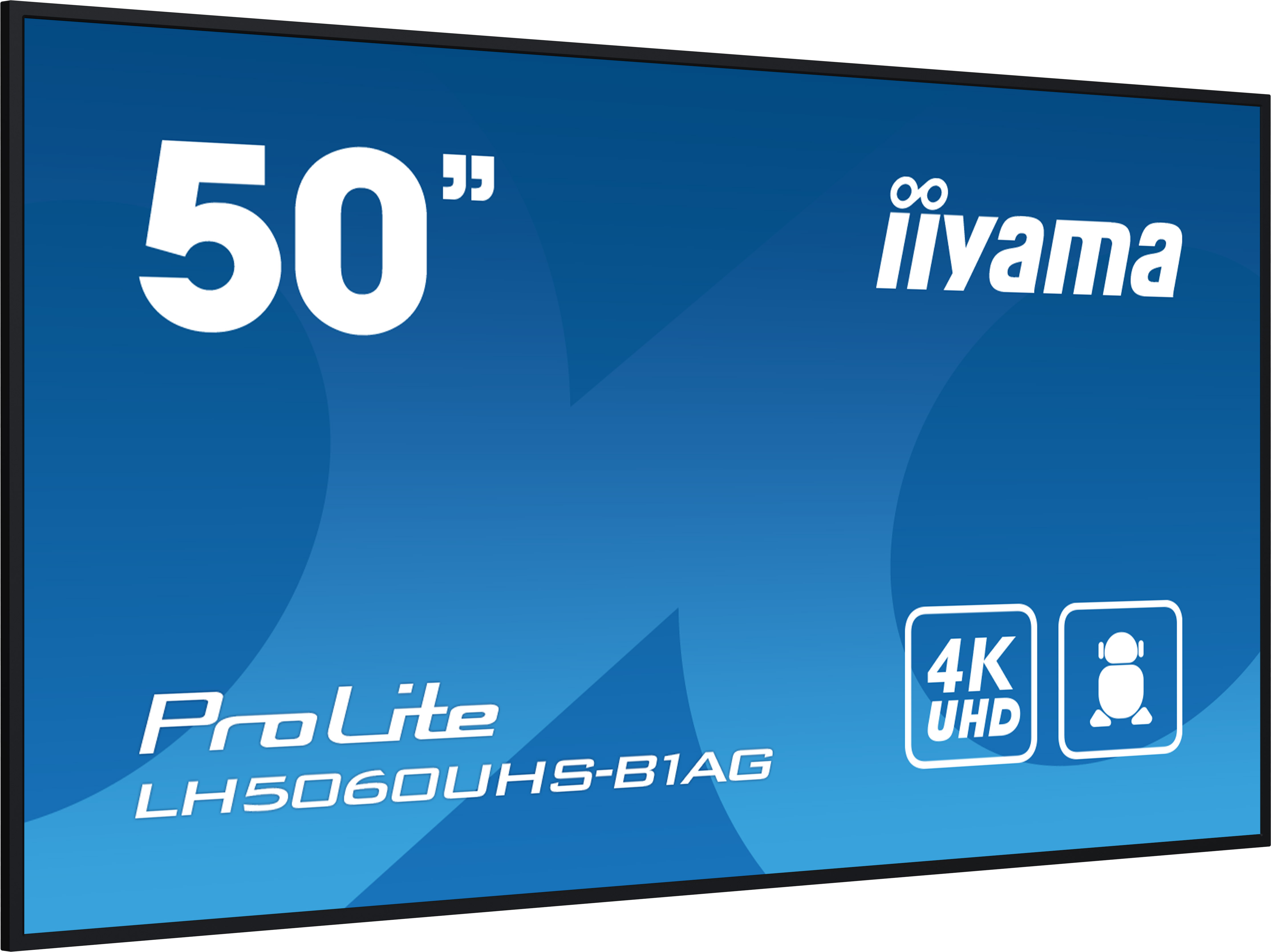Iiyama LH5060UHS-B1AG, Digitale A-Platine, 125,7 cm (49.5"), LED, 3840 x 2160 Pixel, WLAN, 24/7