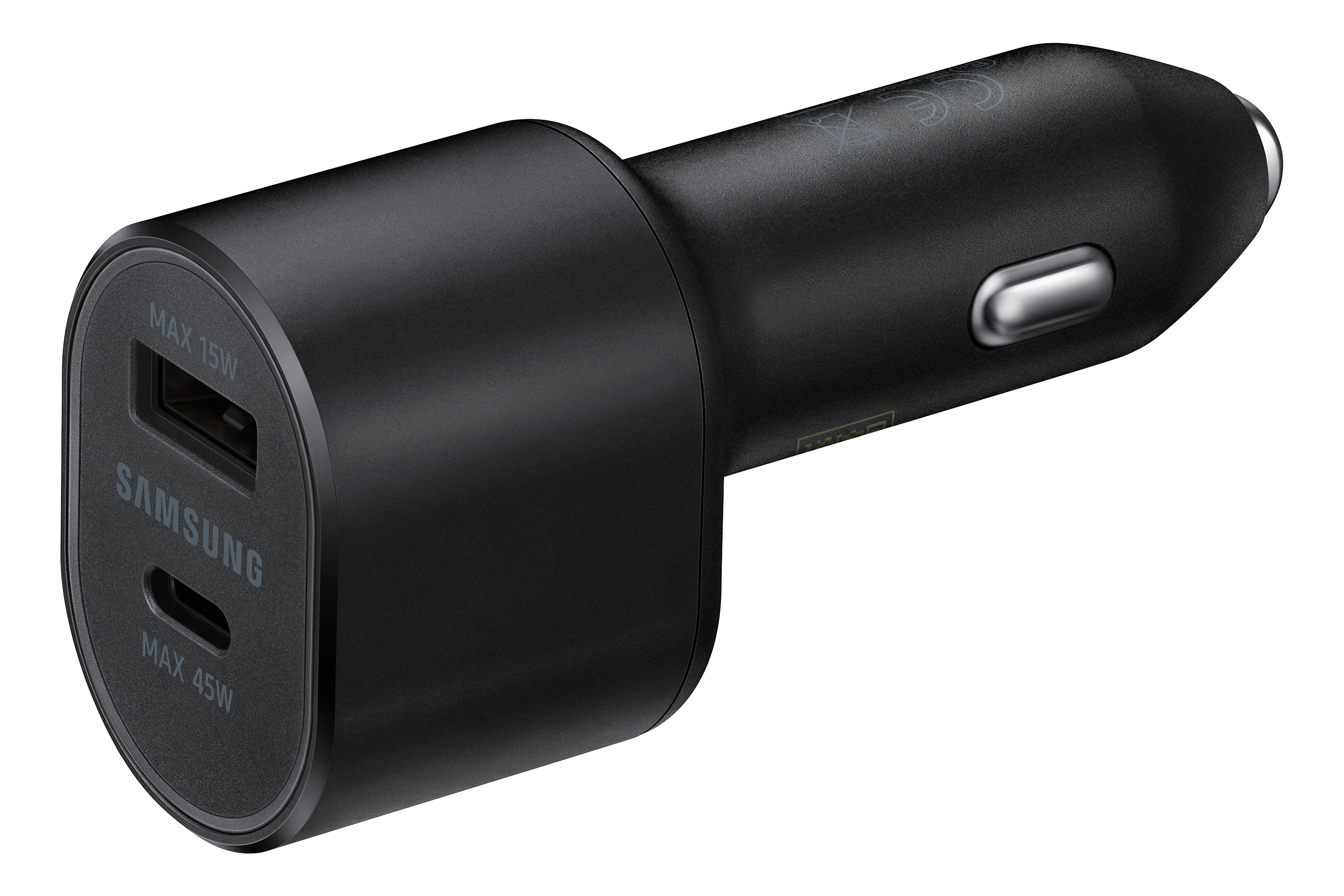Samsung Dual Car Charger EP-L5300 - Auto-Netzteil - 60 Watt - 3 A - PD, QC, AFC, SFC - 2 Ausgabeansc