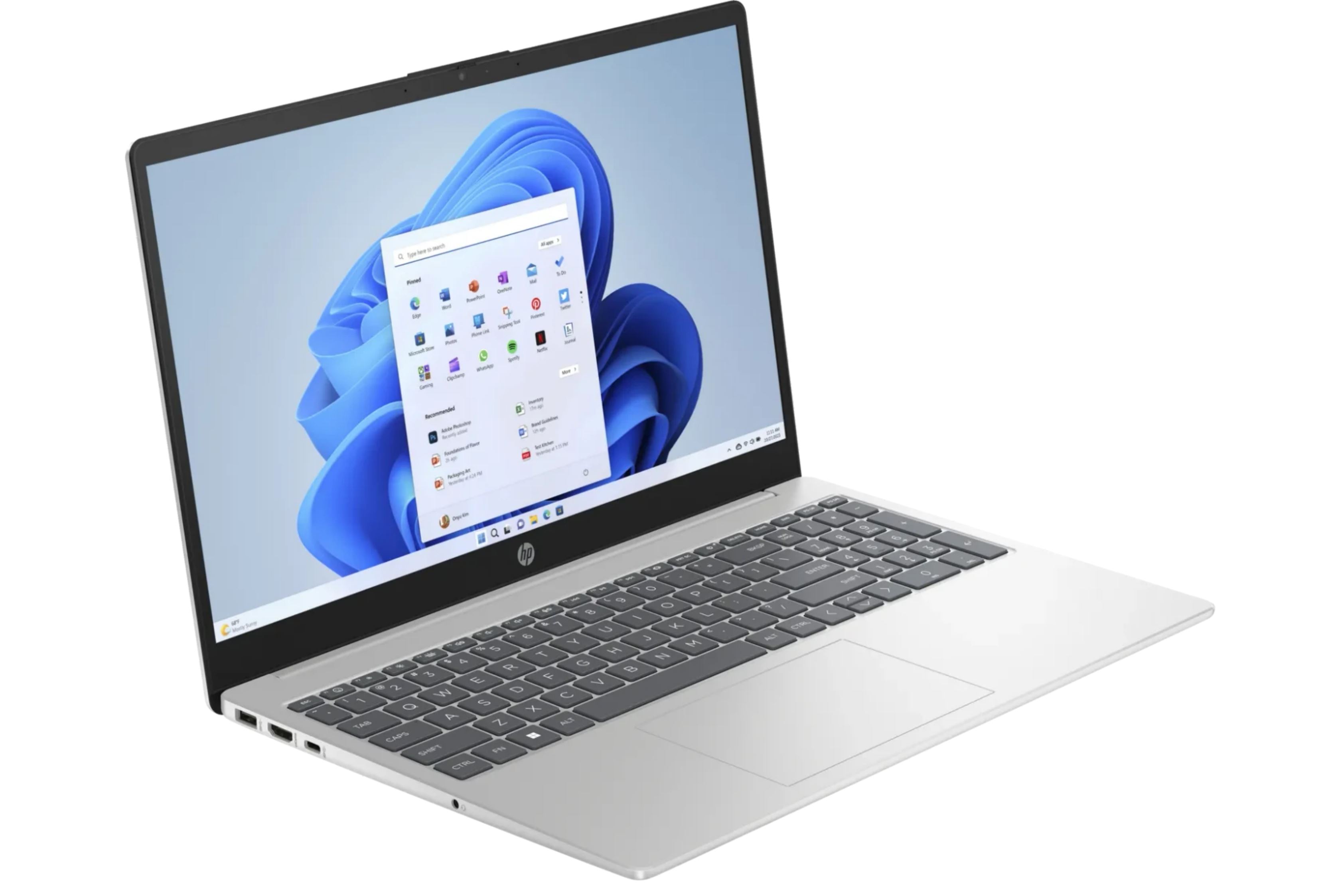 HP Laptop 15-fd1450ngx - Intel Core 5 120U / 1.4 GHz - FreeDOS 3.0 - Intel Graphics - 8 GB RAM - 512