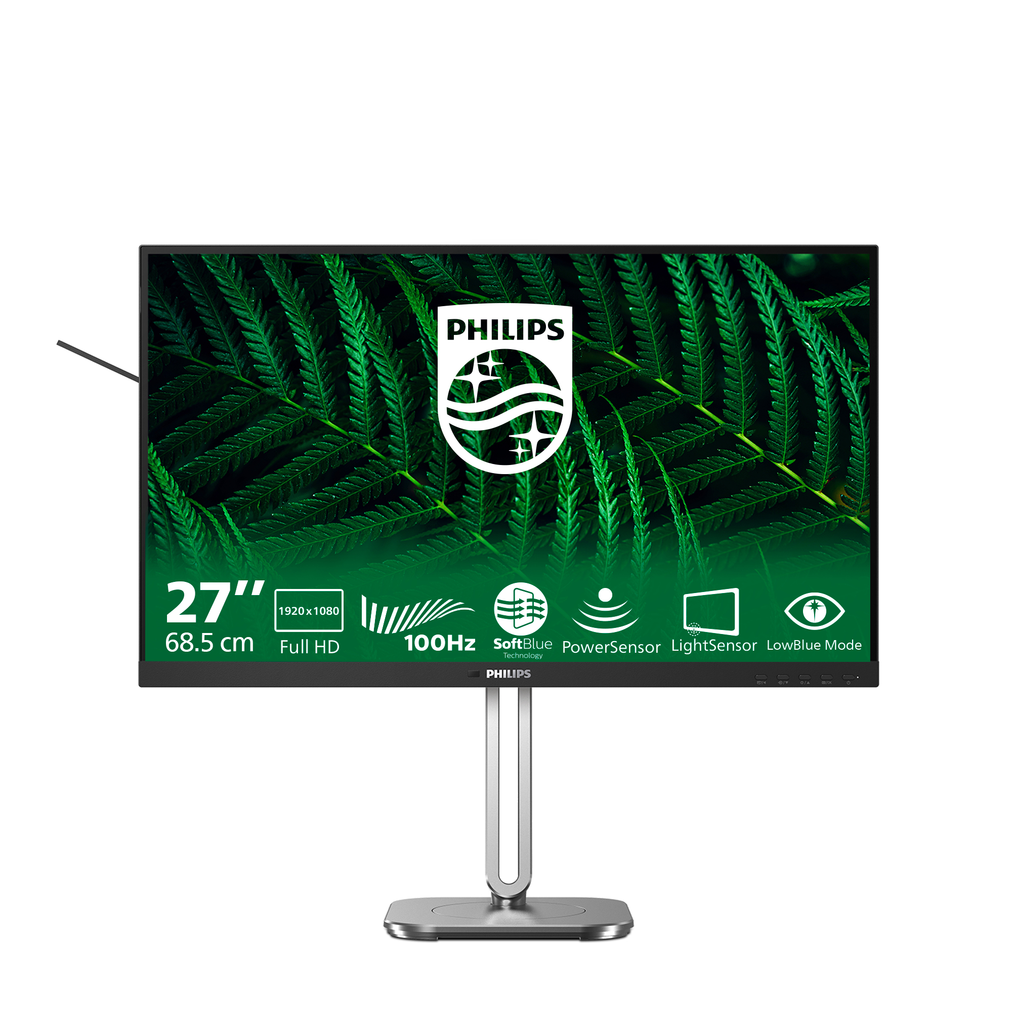 Philips 5000 Series 27B2G5200 Monitor 68.6cm (27") Full HD, IPS, 4ms, HDMI, Displayport, VGA, USB