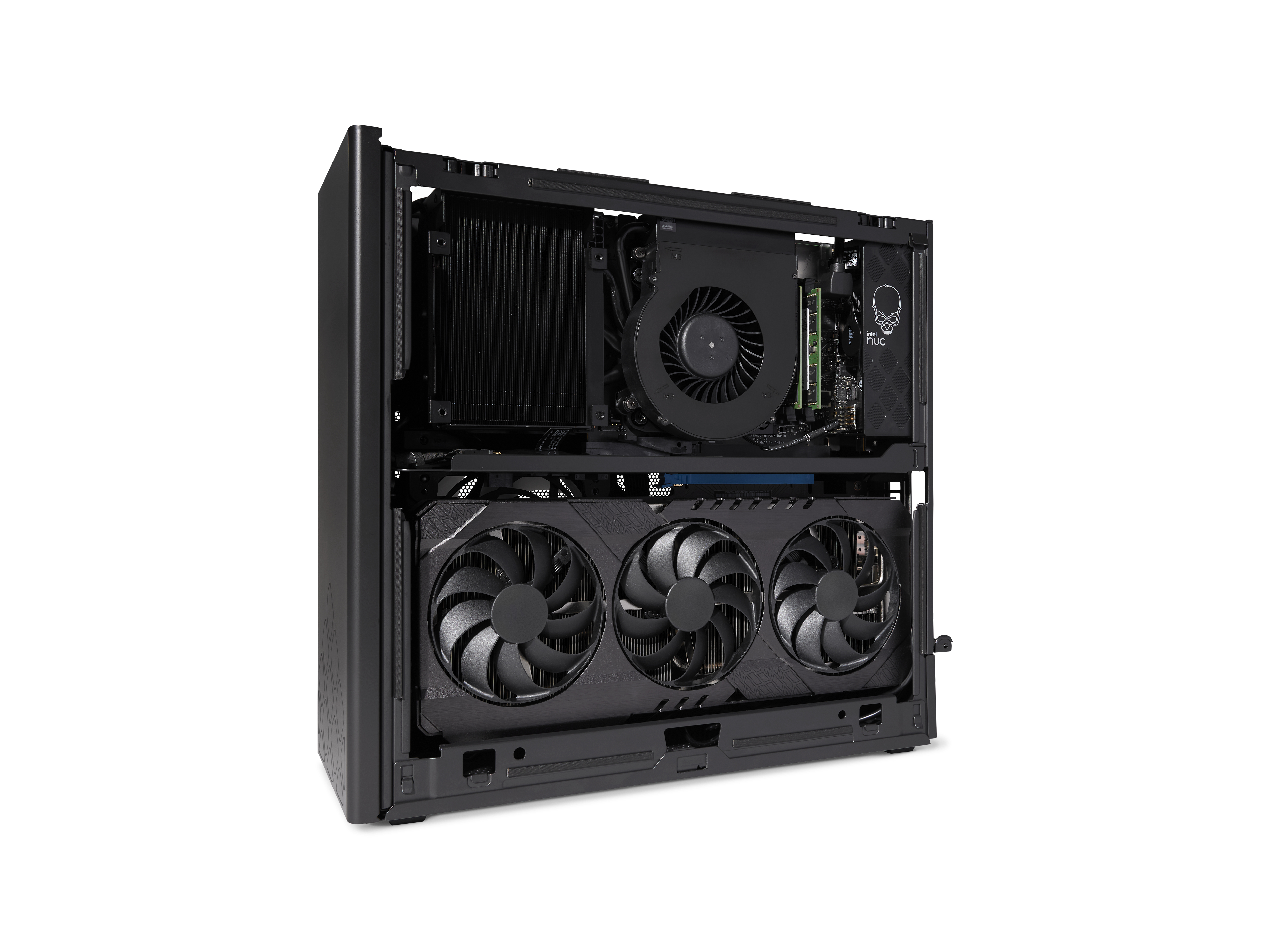 Intel NUC 13 Extreme Kit - NUC13RNGi5, Desktop, PC Barebone, Intel Z690, DDR5-SDRAM, PCI Express, Se